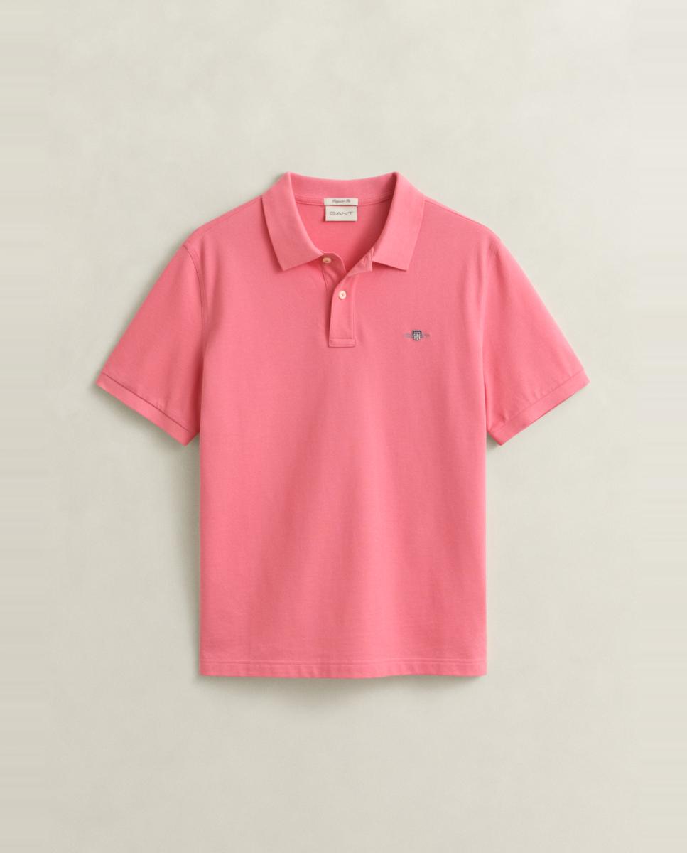 Polo Piqué Tamanhos Grandes Preppy Essentials Rosa-4