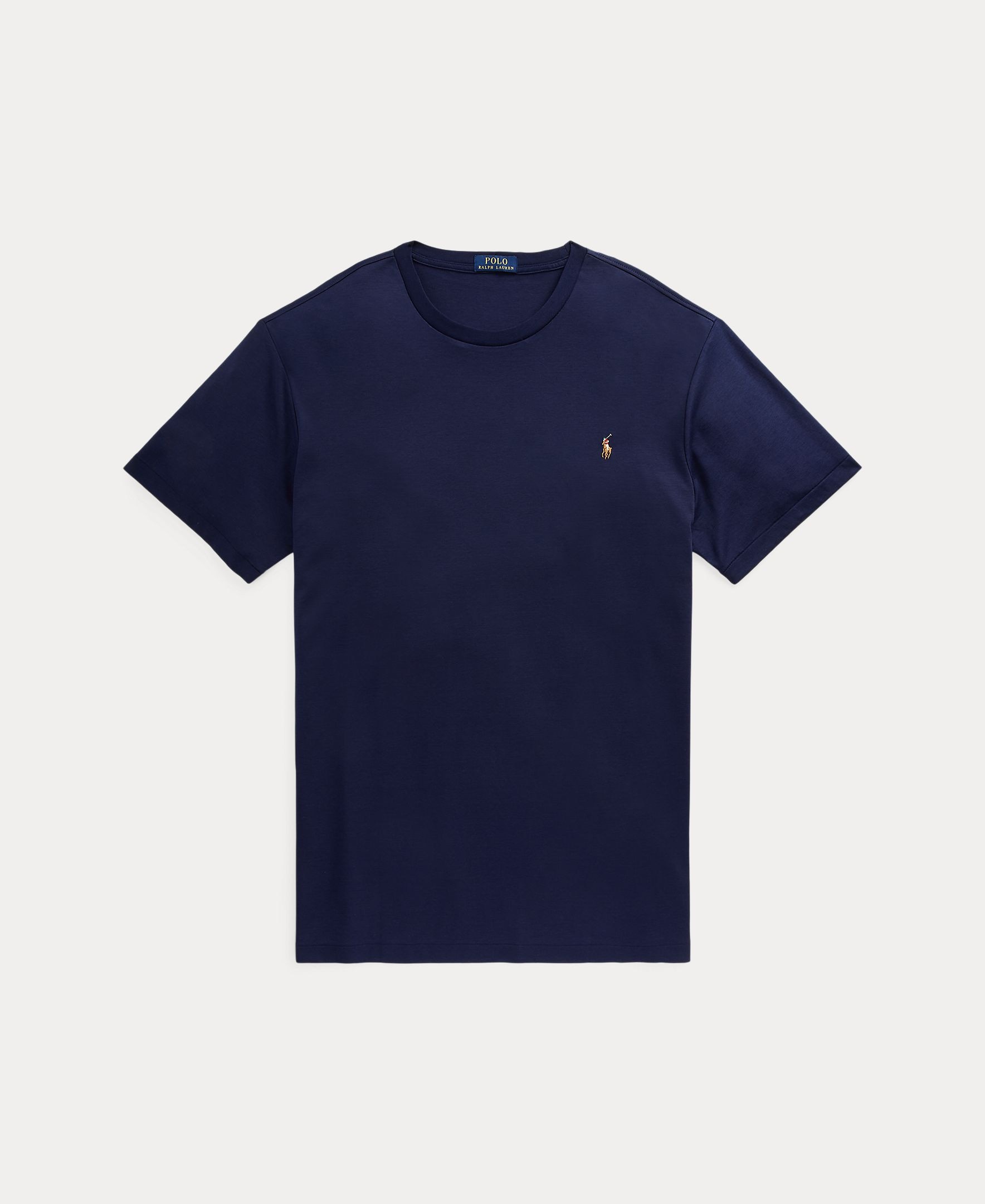 Camiseta de hombre de algodón Negro Polo - Polo Ralph Lauren - Azul marino Azul marino-5