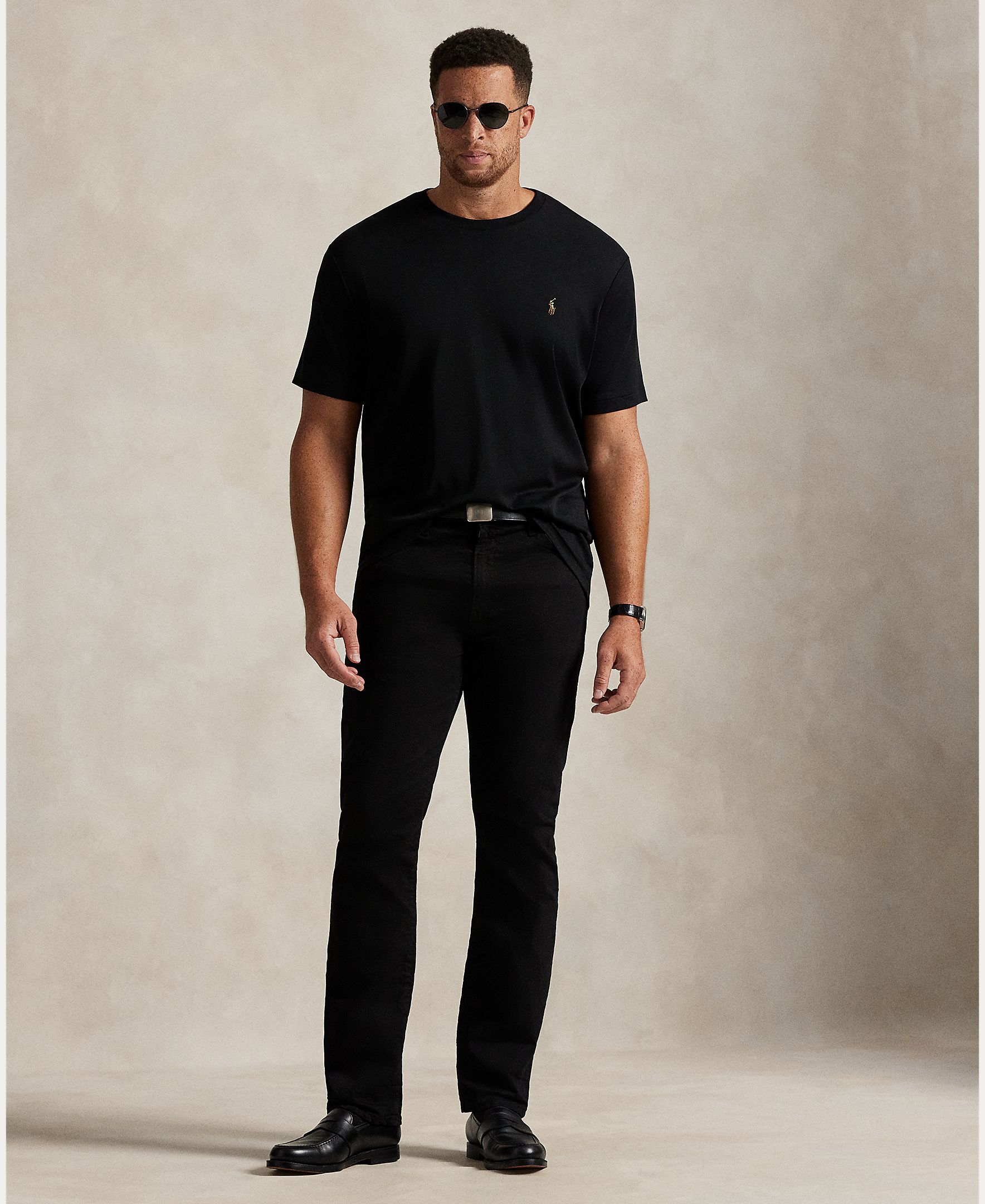 Camiseta de hombre de algodón Polo - Polo Ralph Lauren - Negro Negro-7