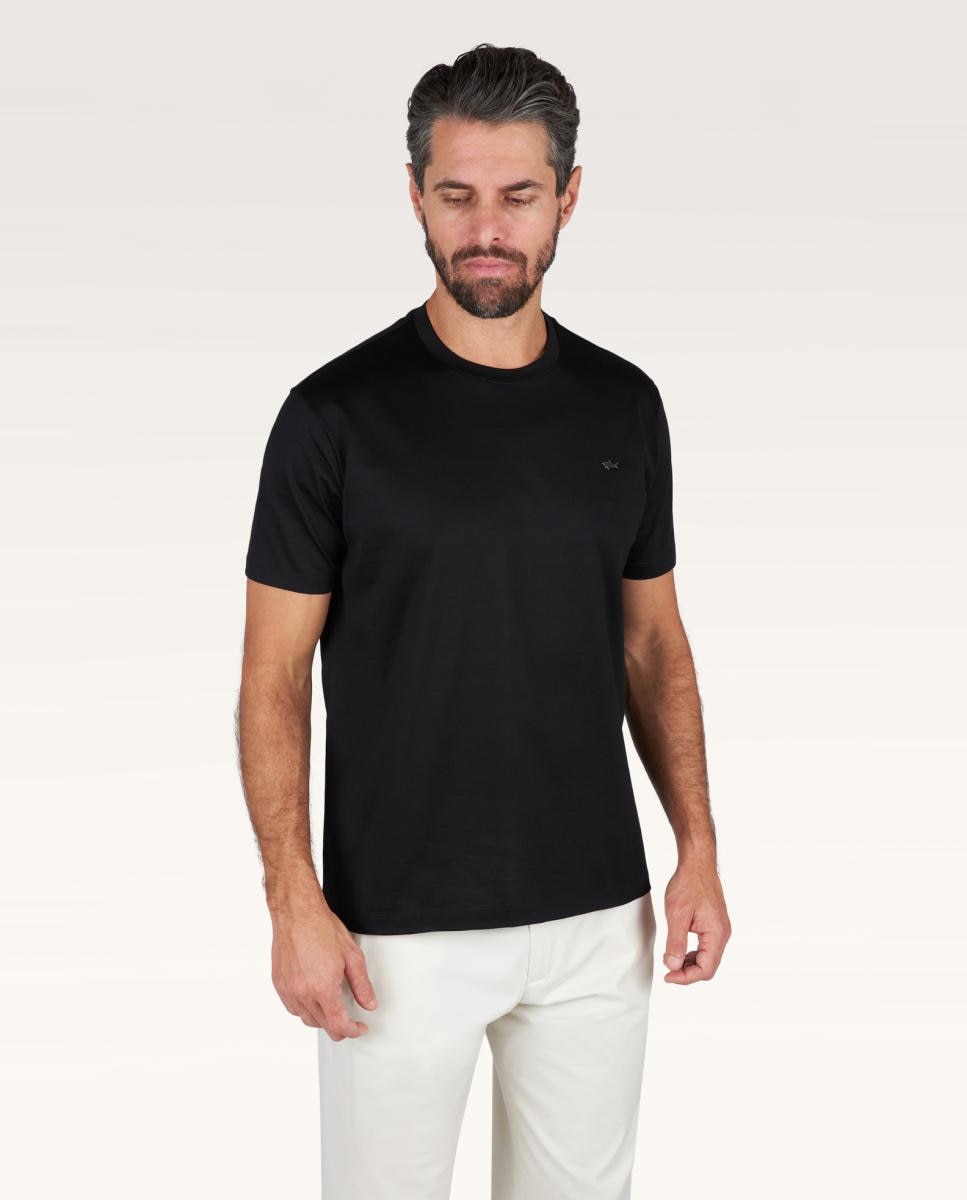 Imagem 0 de T-shirt Mercerizada com Logótipo Metálico