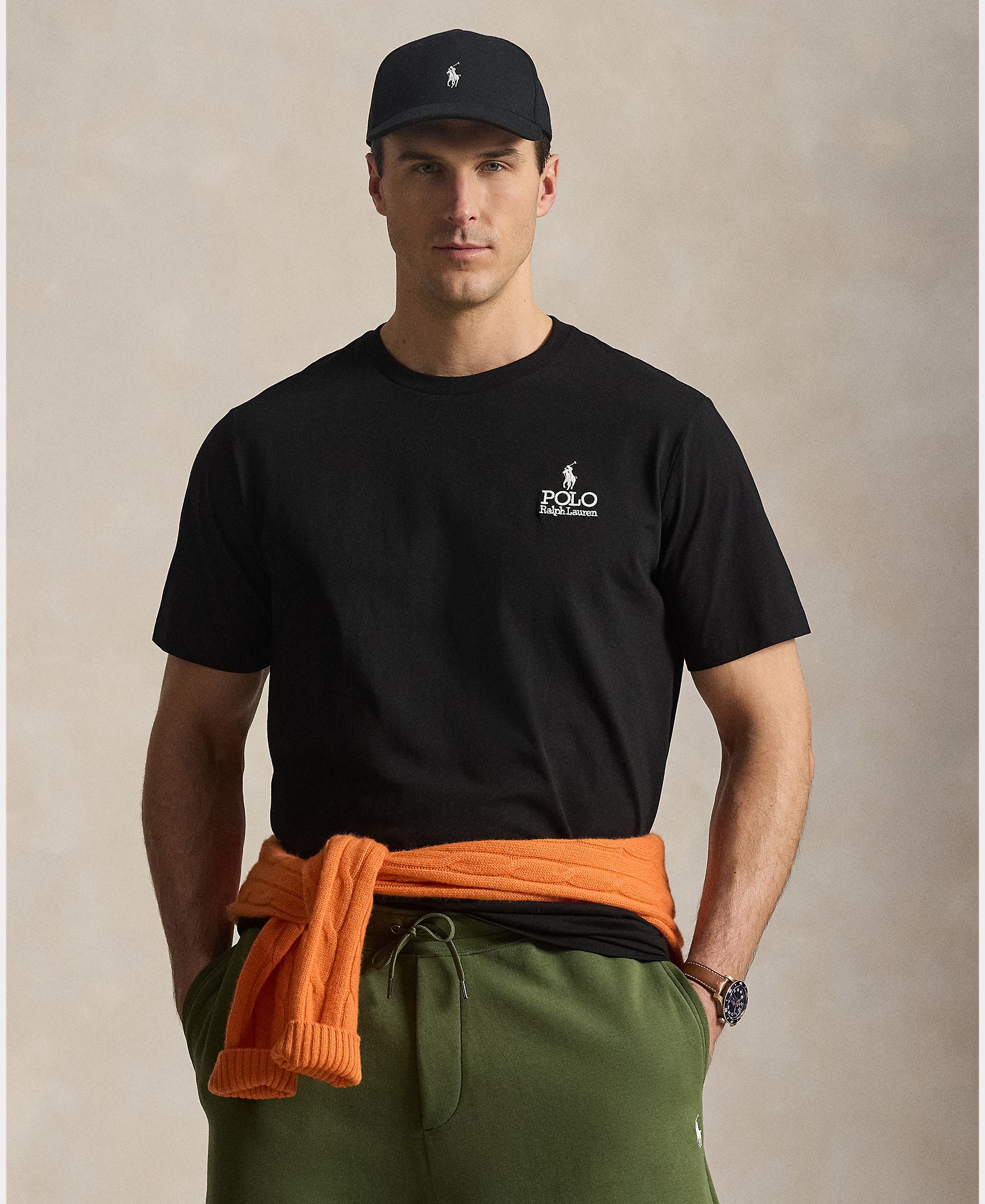 Imagem 0 de T-shirt de Algodão com Logótipo Tamanhos Grandes