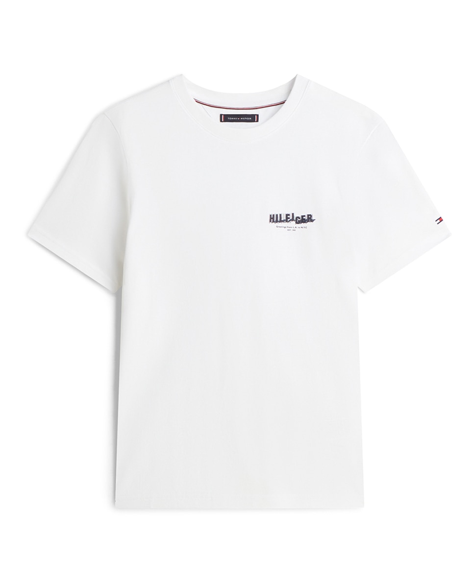 Imagem 0 de T-shirt de Manga Curta com Desenho Estampado nas Costas Tamanhos Grandes