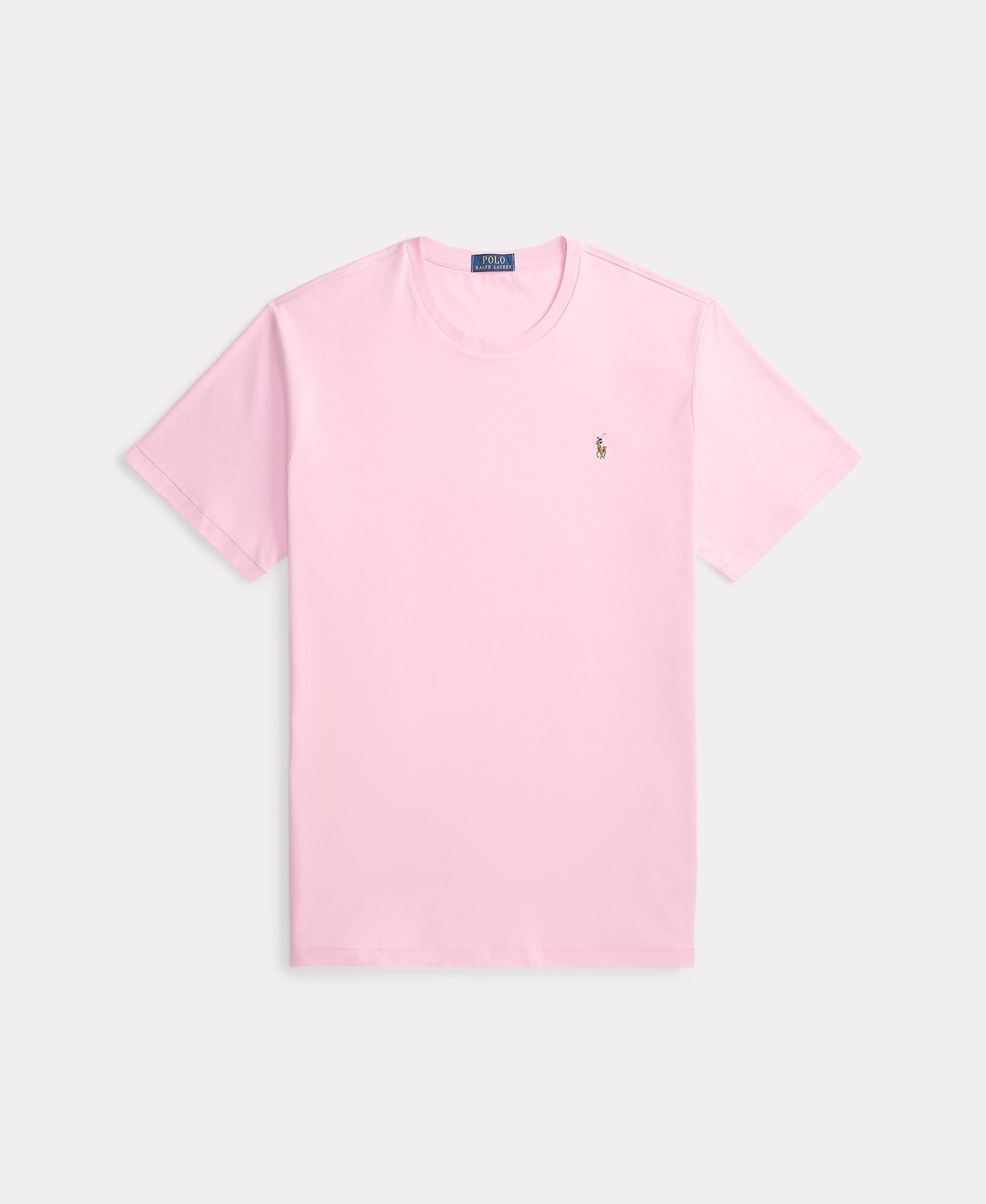 T-shirt Tamanhos Grandes em Algodão Pima Rosa-5