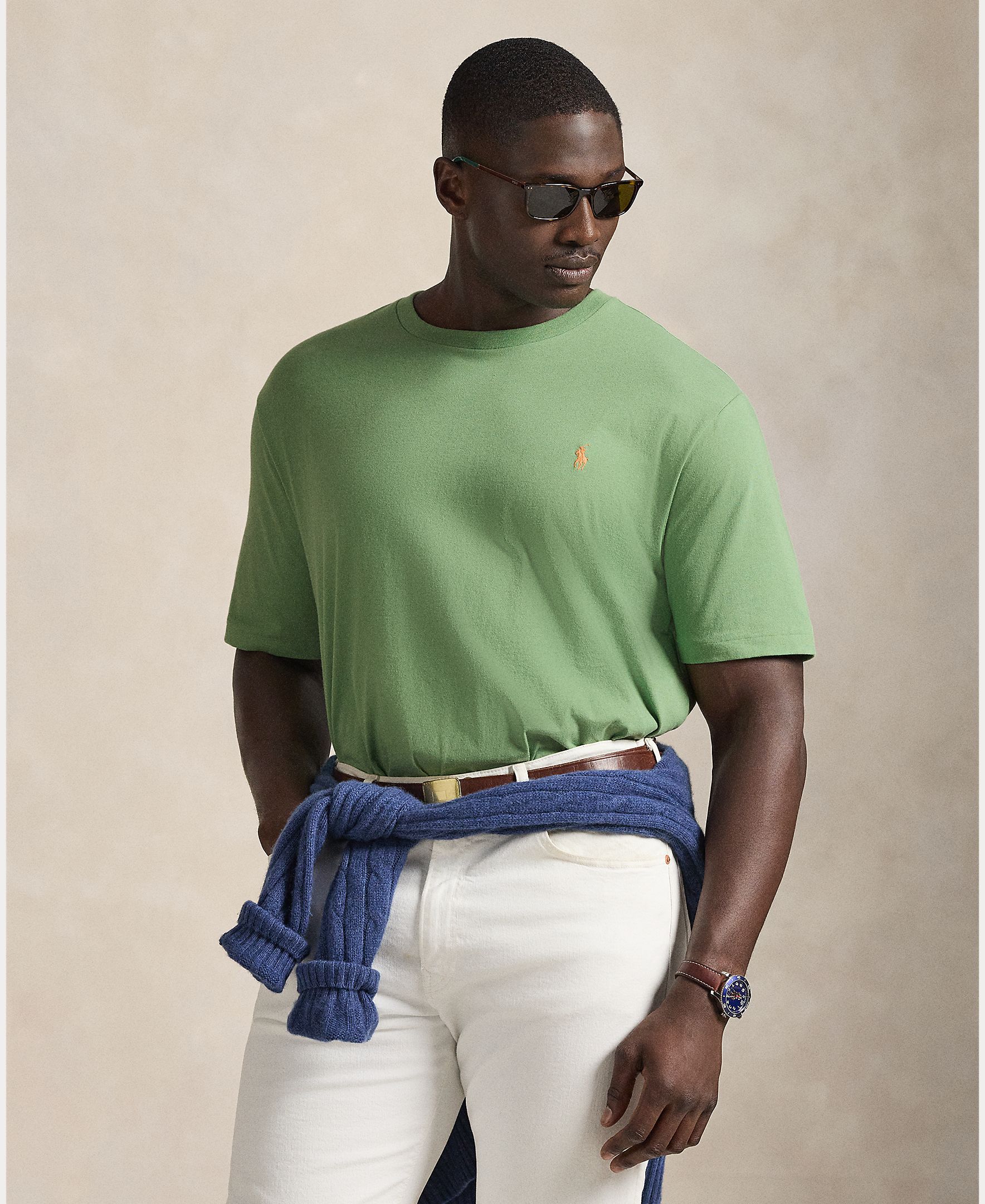 Imagem 0 de Camisola de Malha Tamanhos Grandes com Decote Redondo