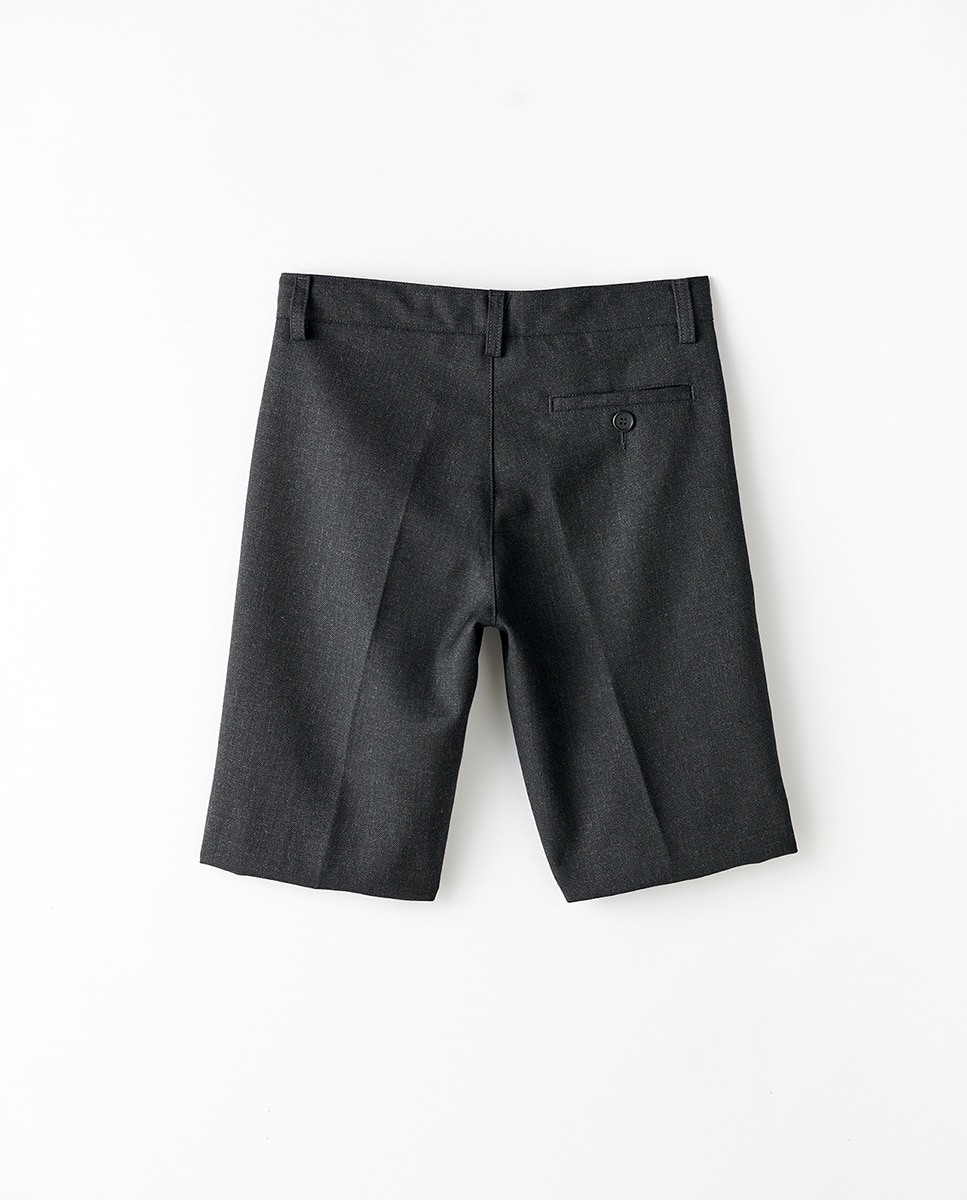 Calções Formais com Cós Ajustável Kids El Corte Inglés Cinzento-2