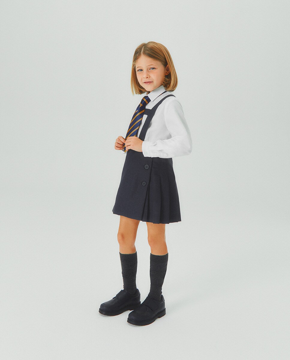 Saia de Uniforme Plissada - Azul Marinho Kids El Corte Inglés Azul-marinho-2