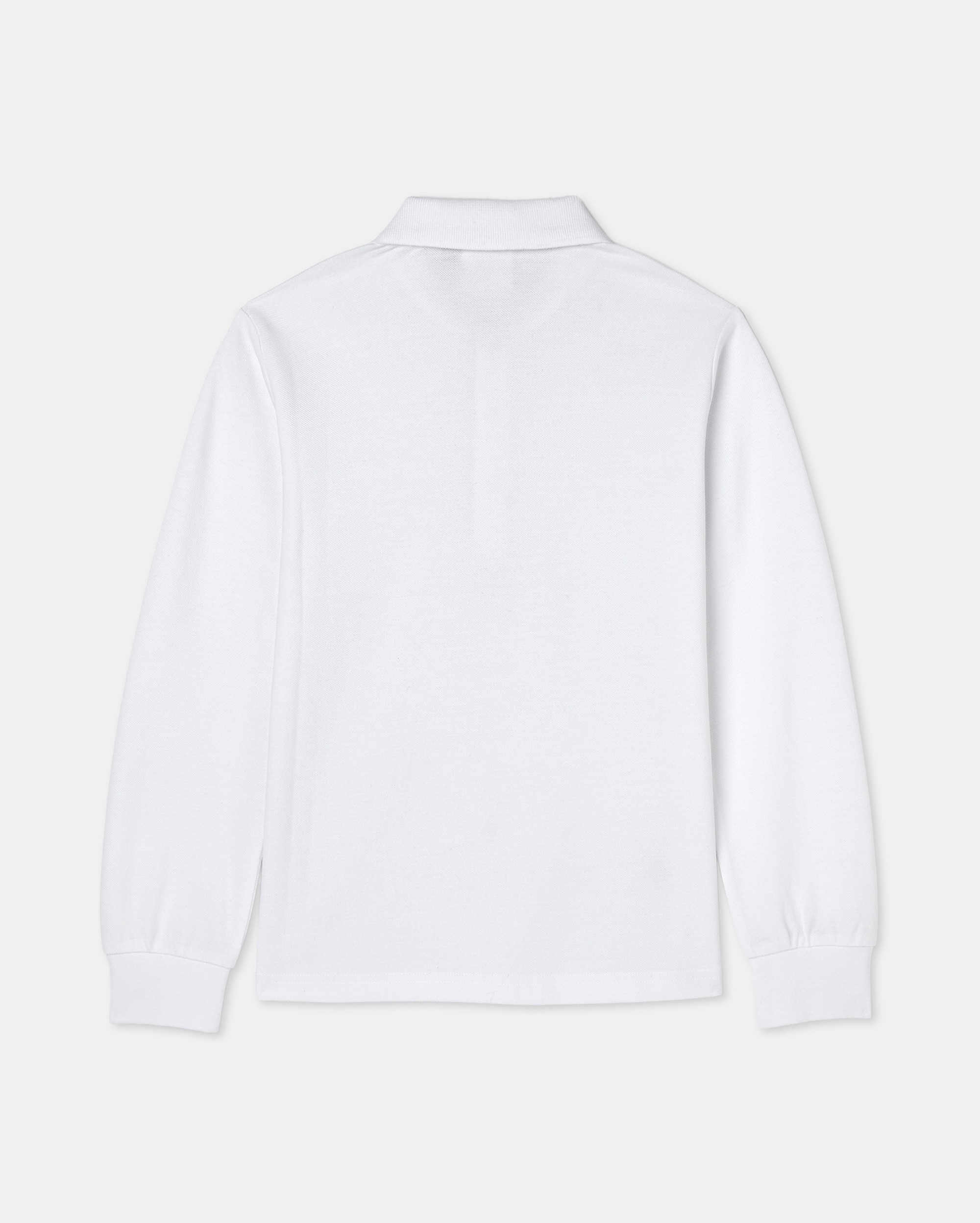 Polo de Manga Comprida Branco-2