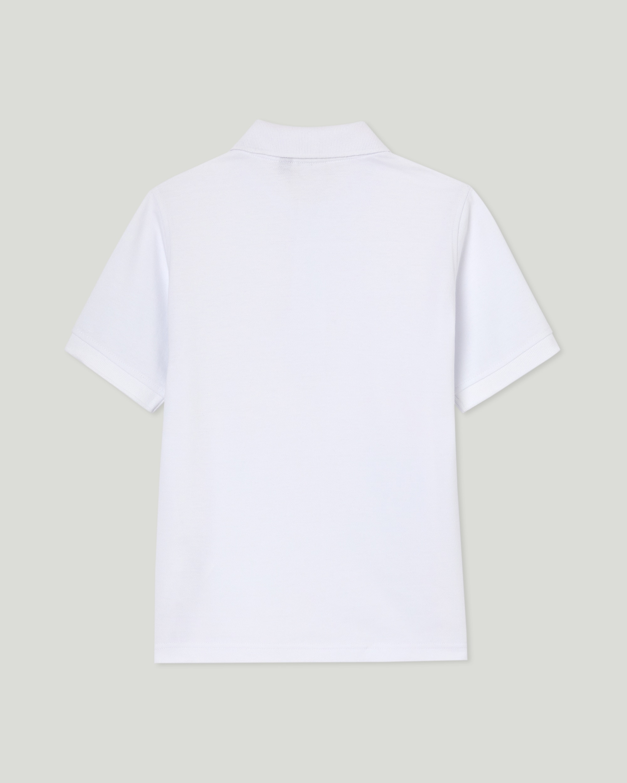 Polo Escolar de Manga Curta Kids El Corte Inglés Branco-2