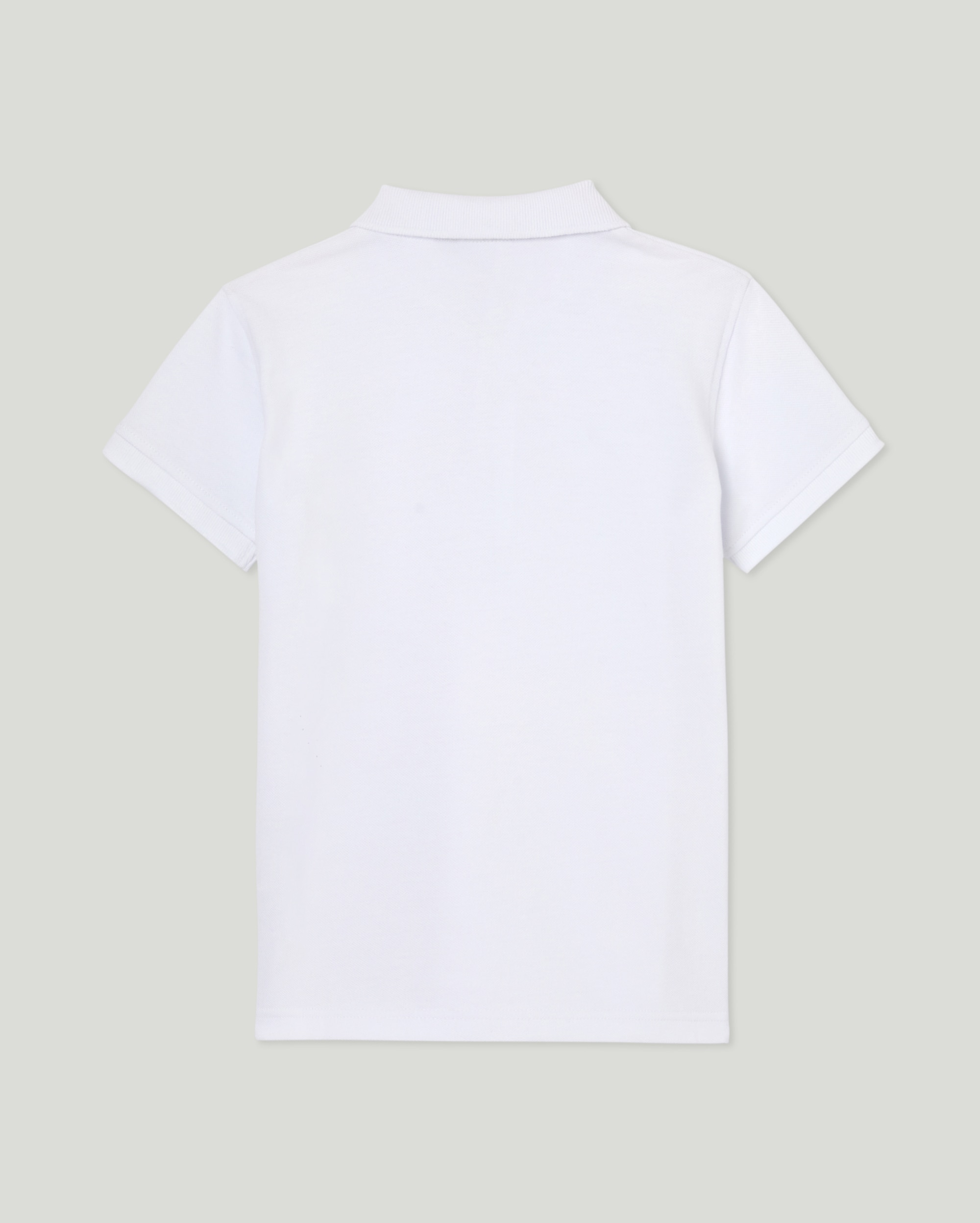 Polo Escolar de Manga Curta Kids El Corte Inglés Branco-2