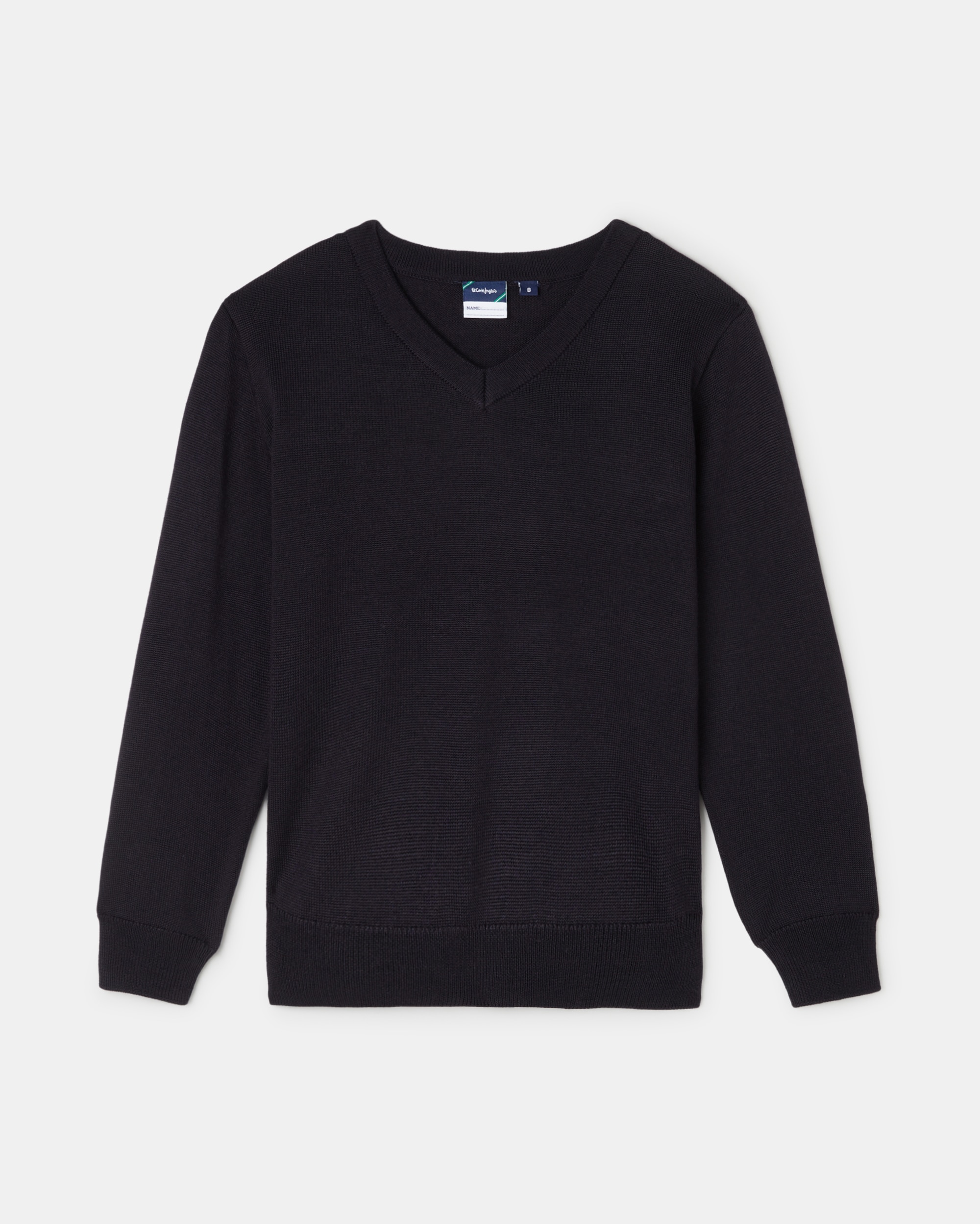 Imagem 0 de Camisola Básica de Malha com Decote em V