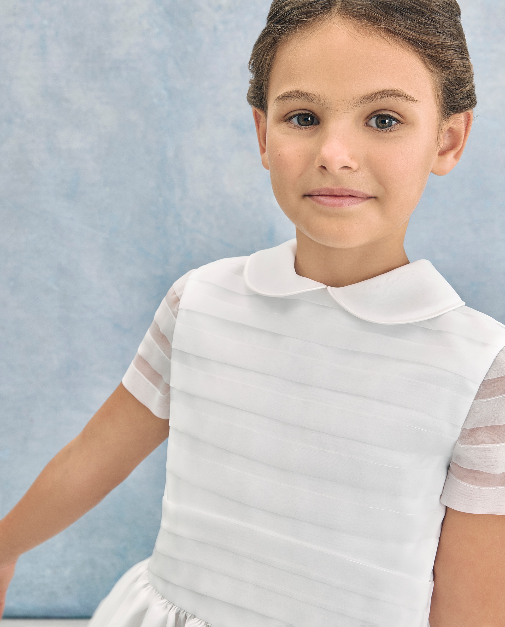 Vestido de Comunhão Coconut El Corte Inglés Branco-2