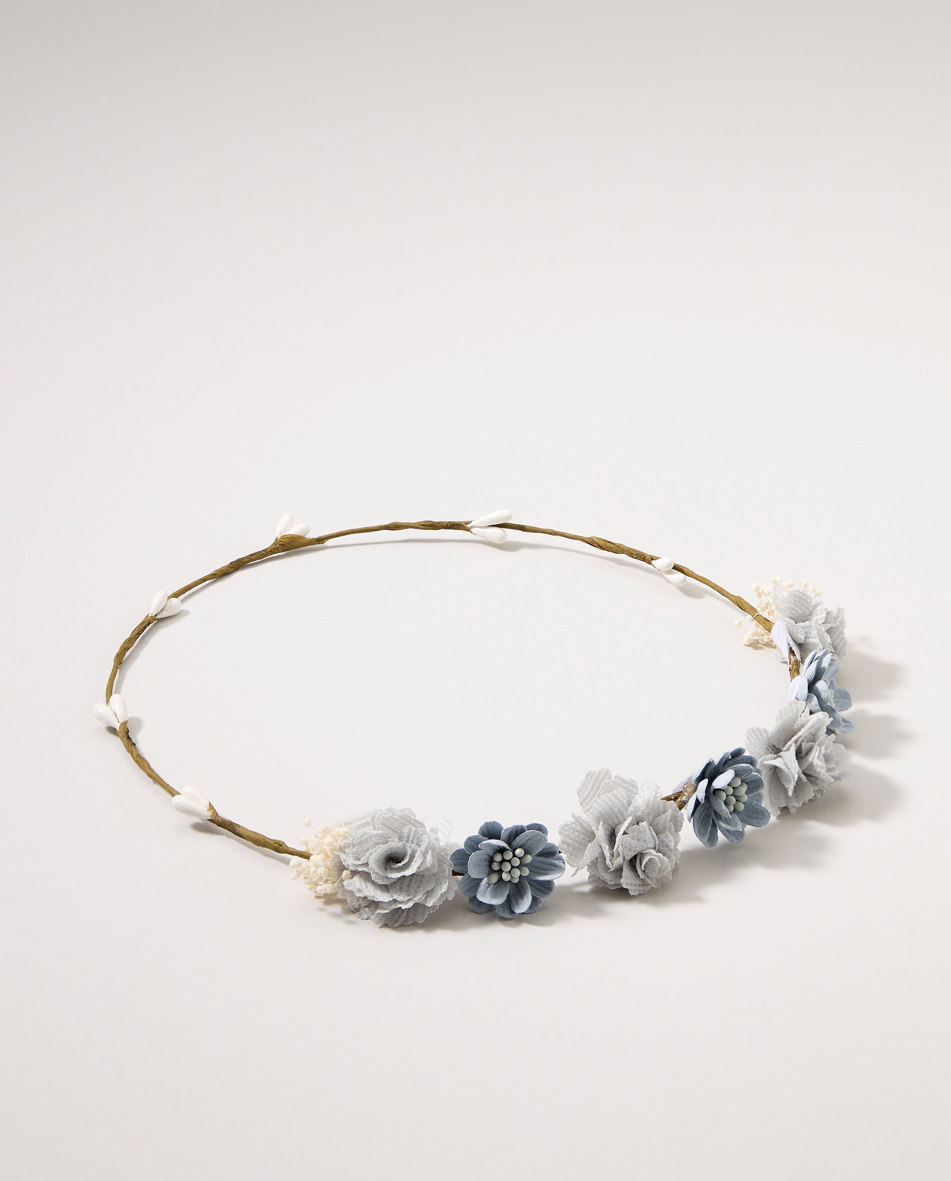 Imagen 0 de Corona de comunión de niña 410 Azul claro