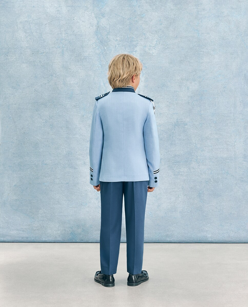 TRAJE COMUNION ALMIRANTE CON CHALECO EGEÓN · Coconut El Corte