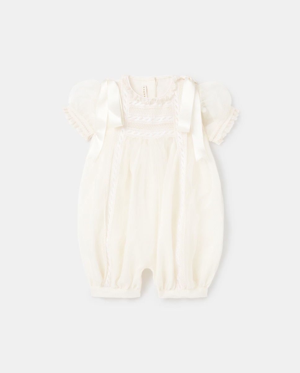 Imagem 0 de Babygrow para Batizado de Bebé Liso
