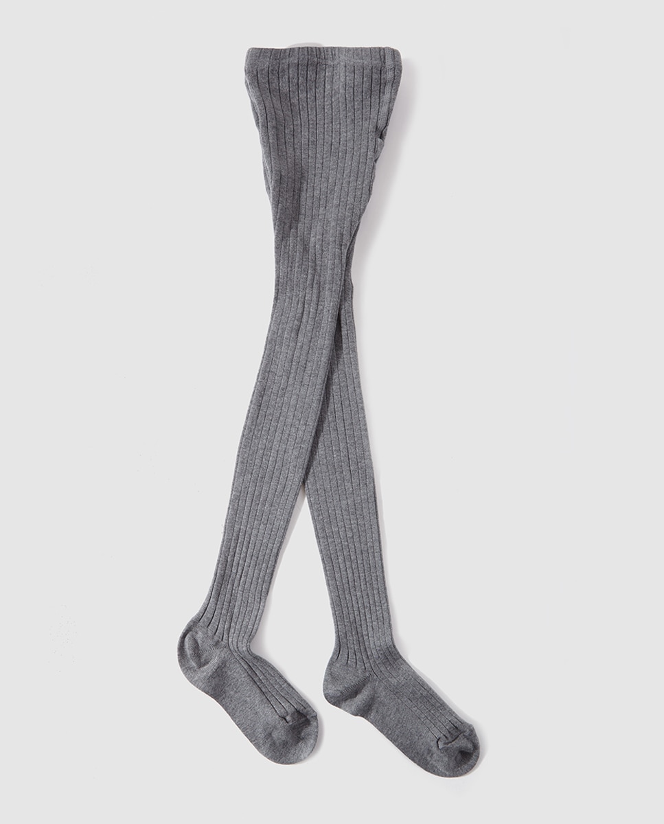Leotardos canalé - Condor - Gris claro Gris claro-1
