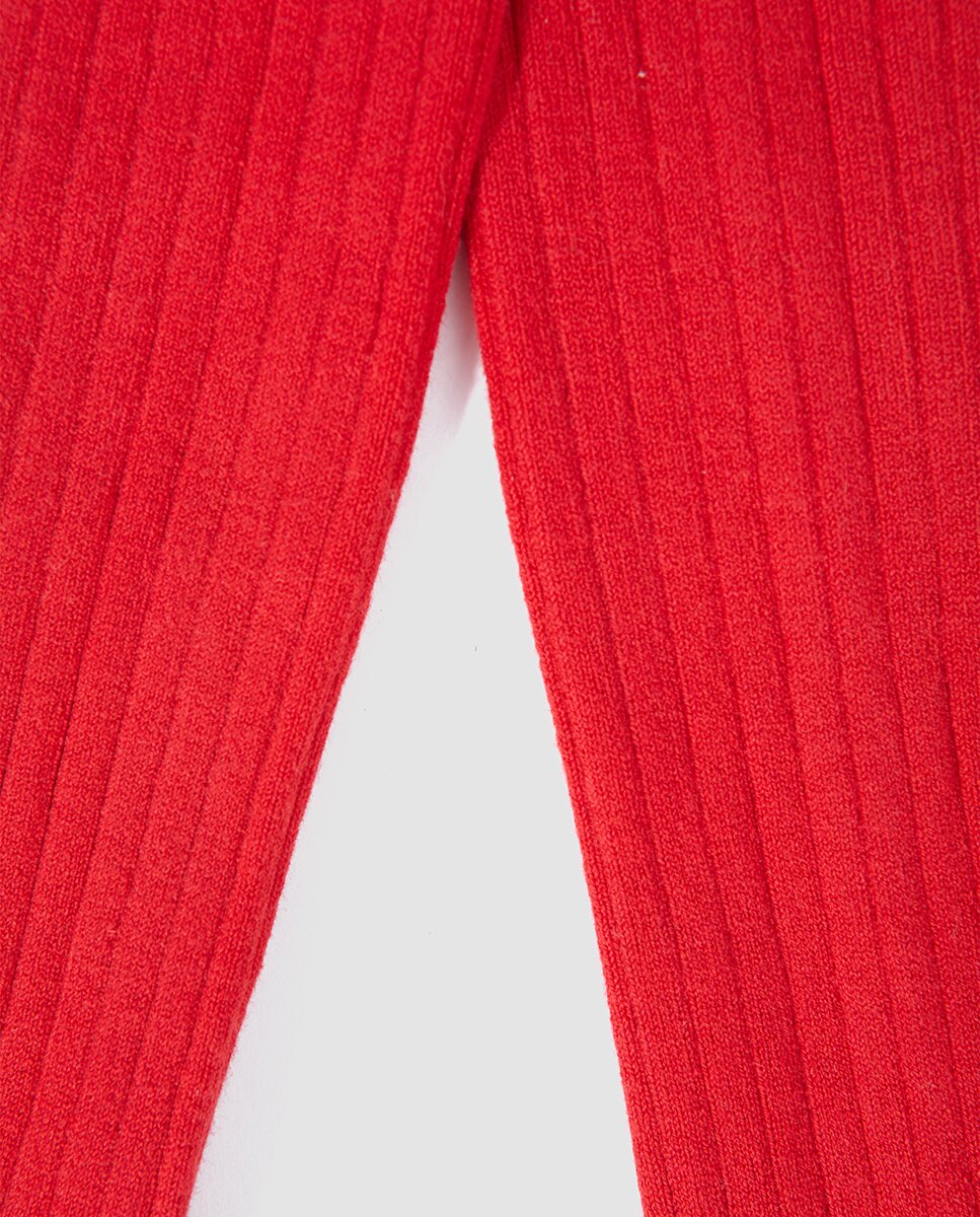 Leotardos canalé - Condor - Rojo Rojo-2