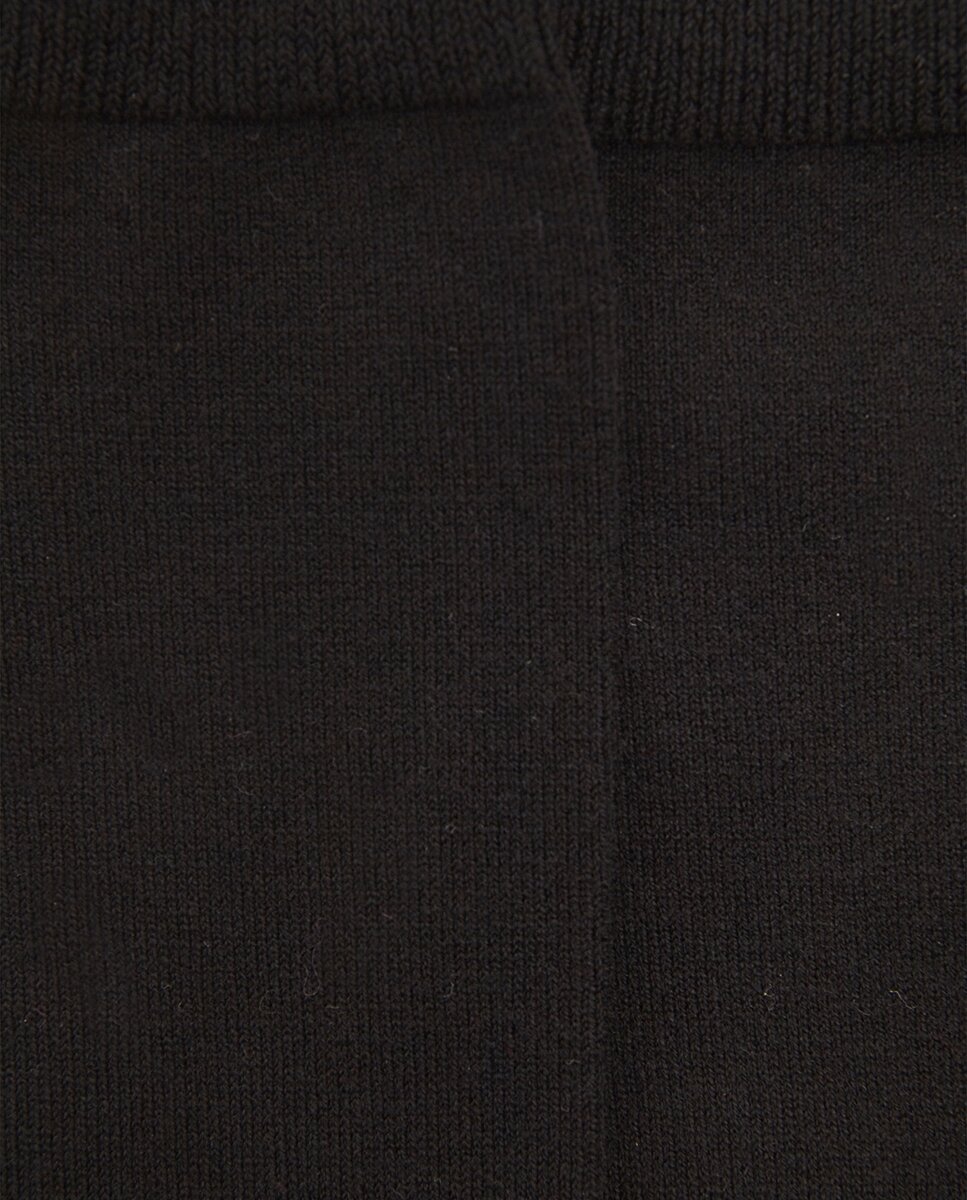 Imagen 2 de Calcetín alto infantil liso - Condor - Negro Negro