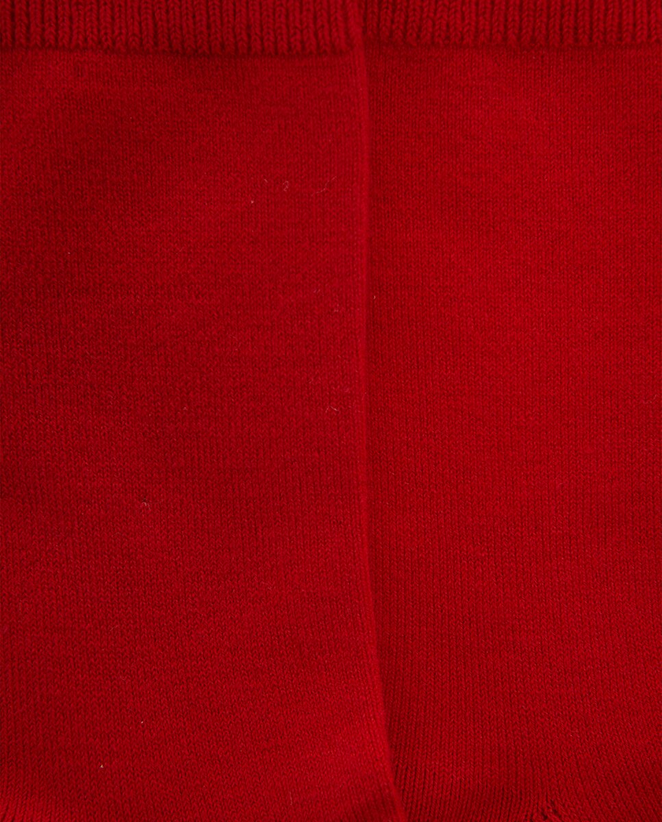 Calcetín infantil liso - Condor - Rojo Rojo-2