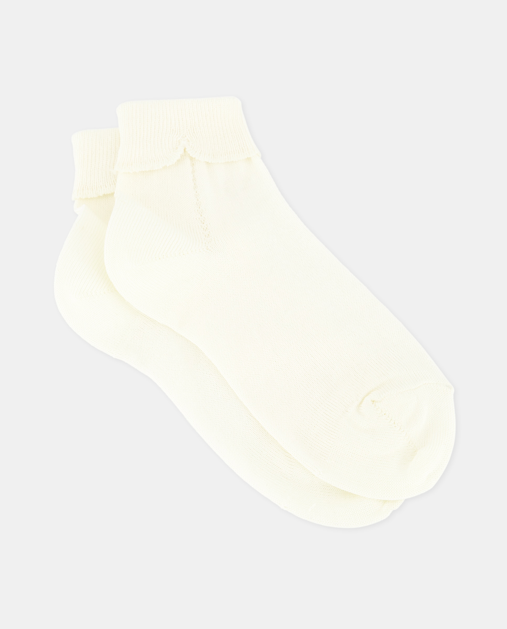 Calcetín puño vuelto - Condor - Crema Crema-1