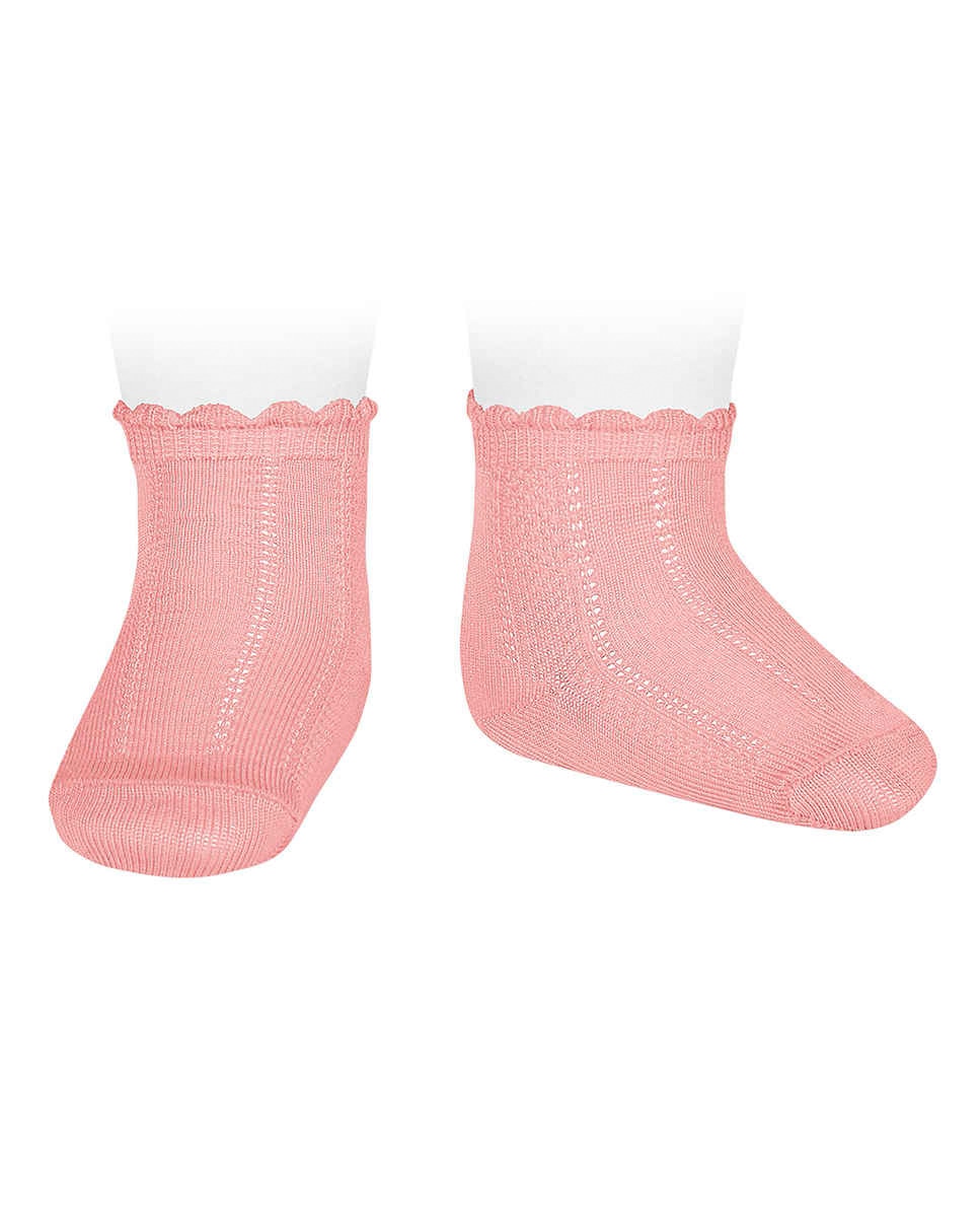 Calcetines de bebés labrados - Condor - Rosa palo Rosa palo-1
