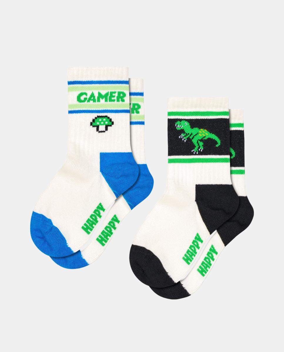 Imagem 0 de Pack de 2 Pares de Meias de Criança Gamer