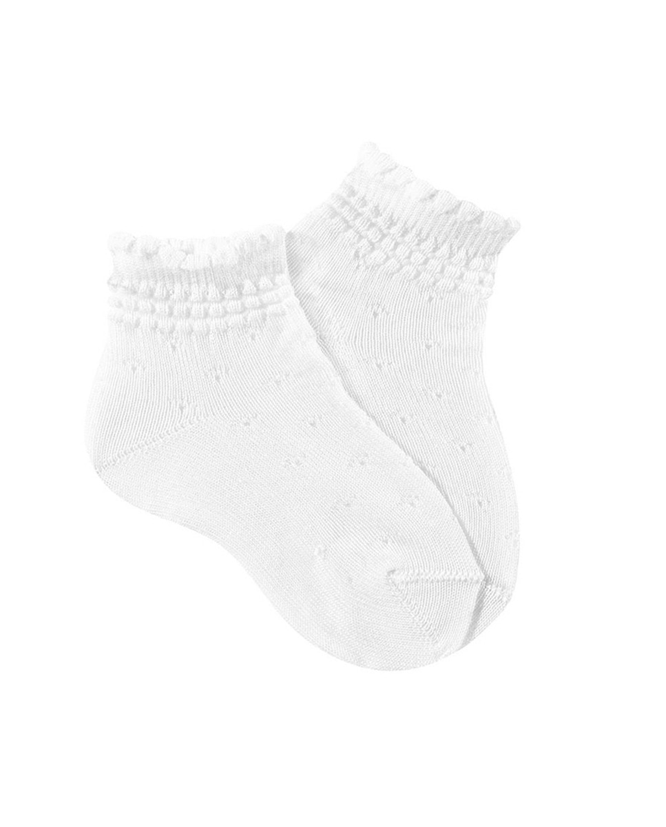 Meias de Comunhão Condor Branco-3
