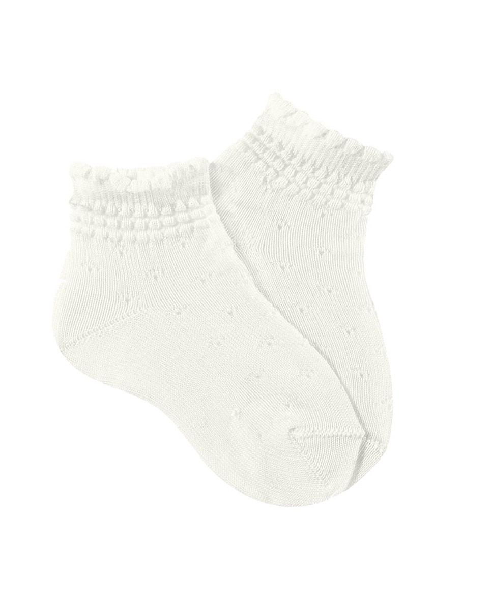 Meias de Comunhão Condor Branco-3