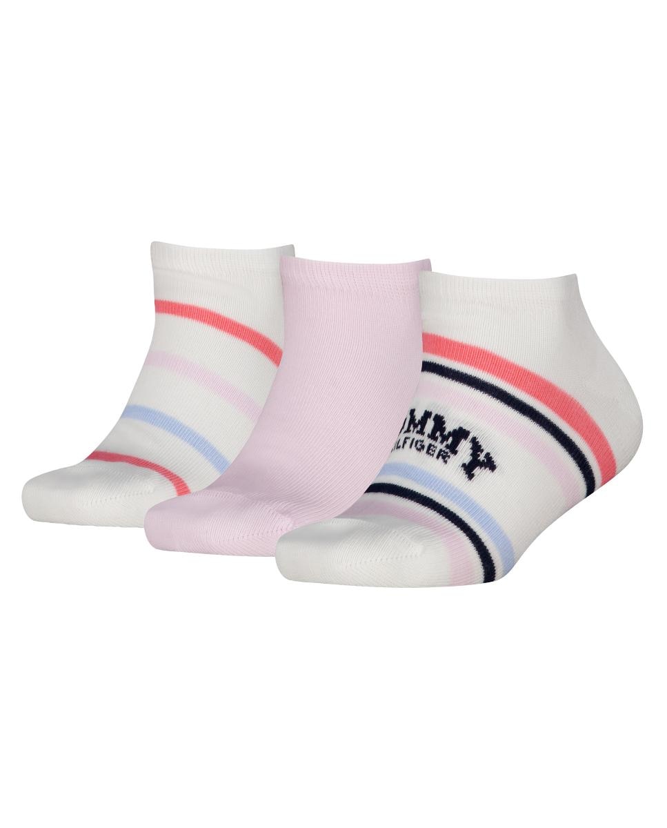 Meias pelo Tornozelo Infantis (Pack de 3 Pares) Multicolor-1