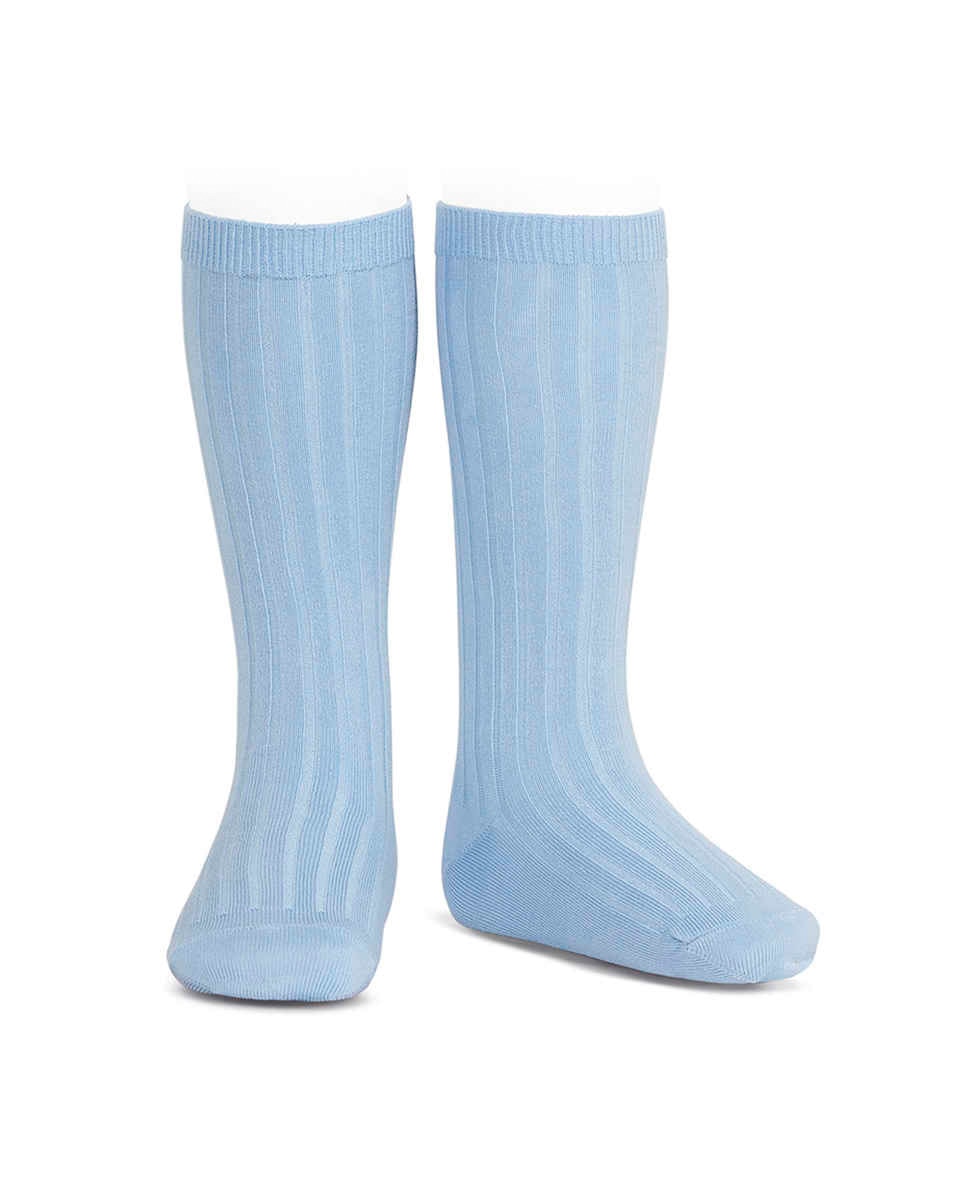 Calcetines en azul marino - Condor - Azul claro Azul claro-1