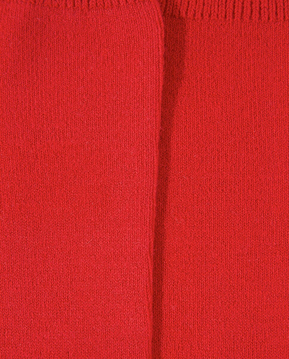Calcetín alto liso bebé - Condor - Rojo Rojo-2