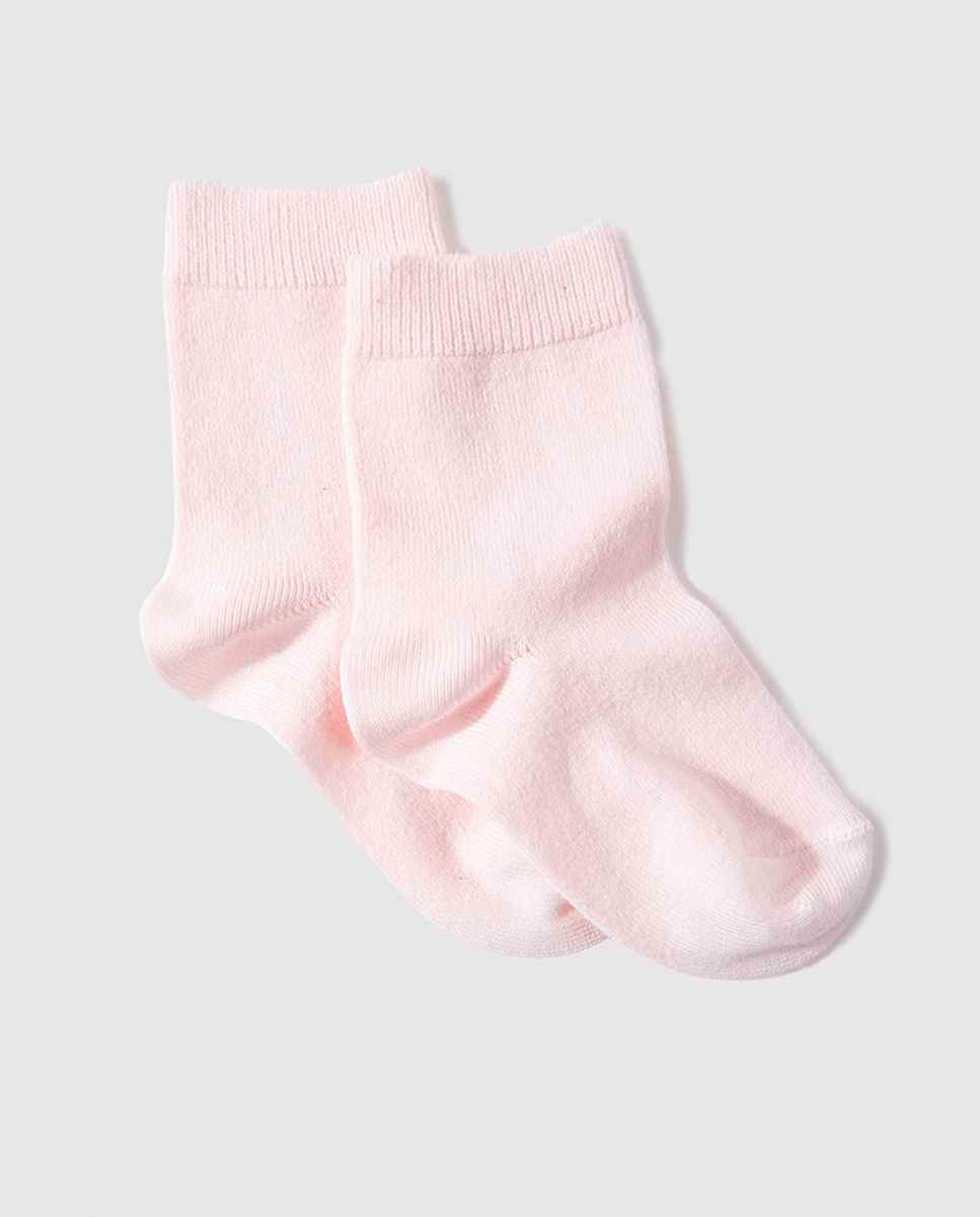Calcetín infantil liso - Condor - Rosa Rosa-1