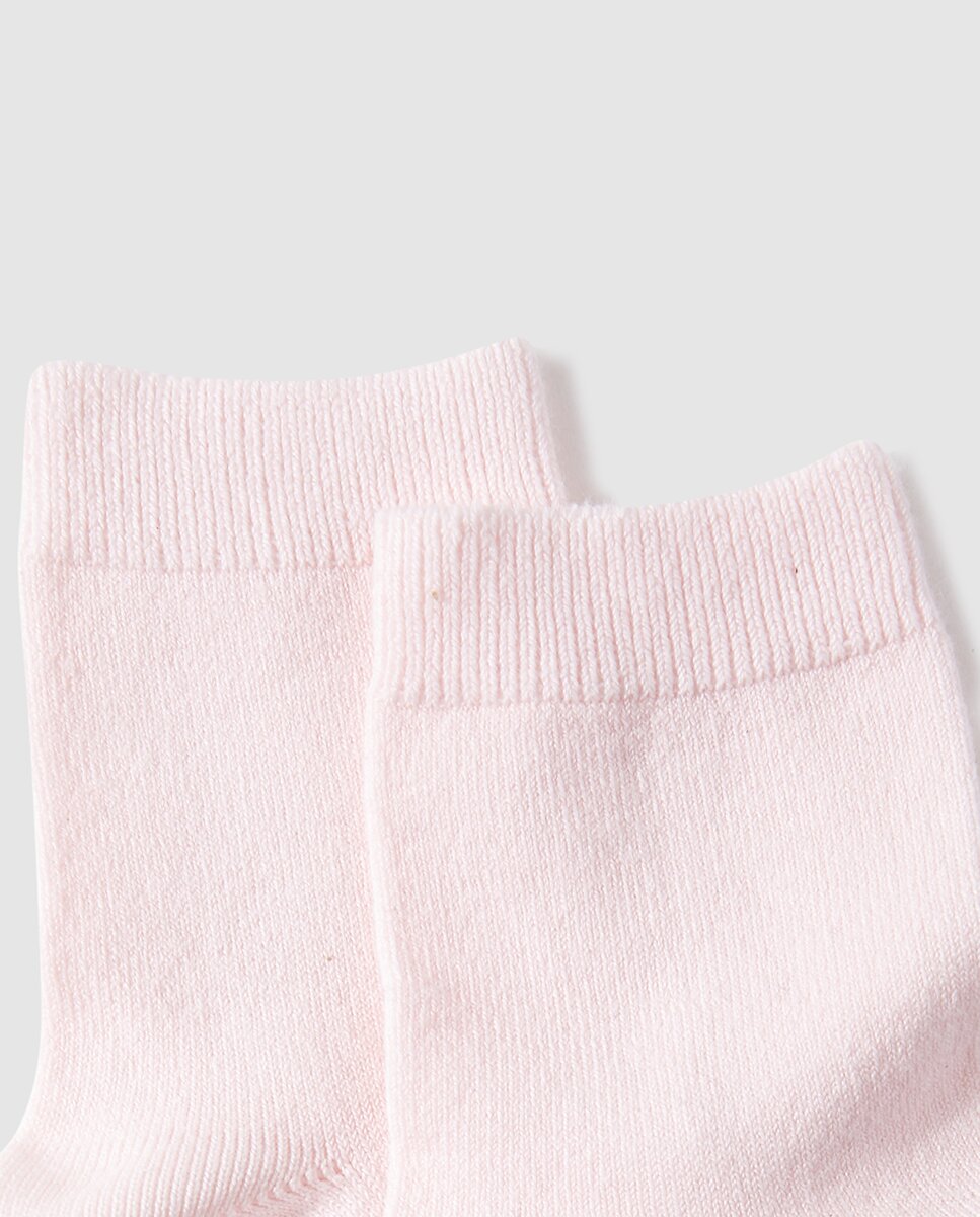 Calcetín infantil liso - Condor - Rosa Rosa-2