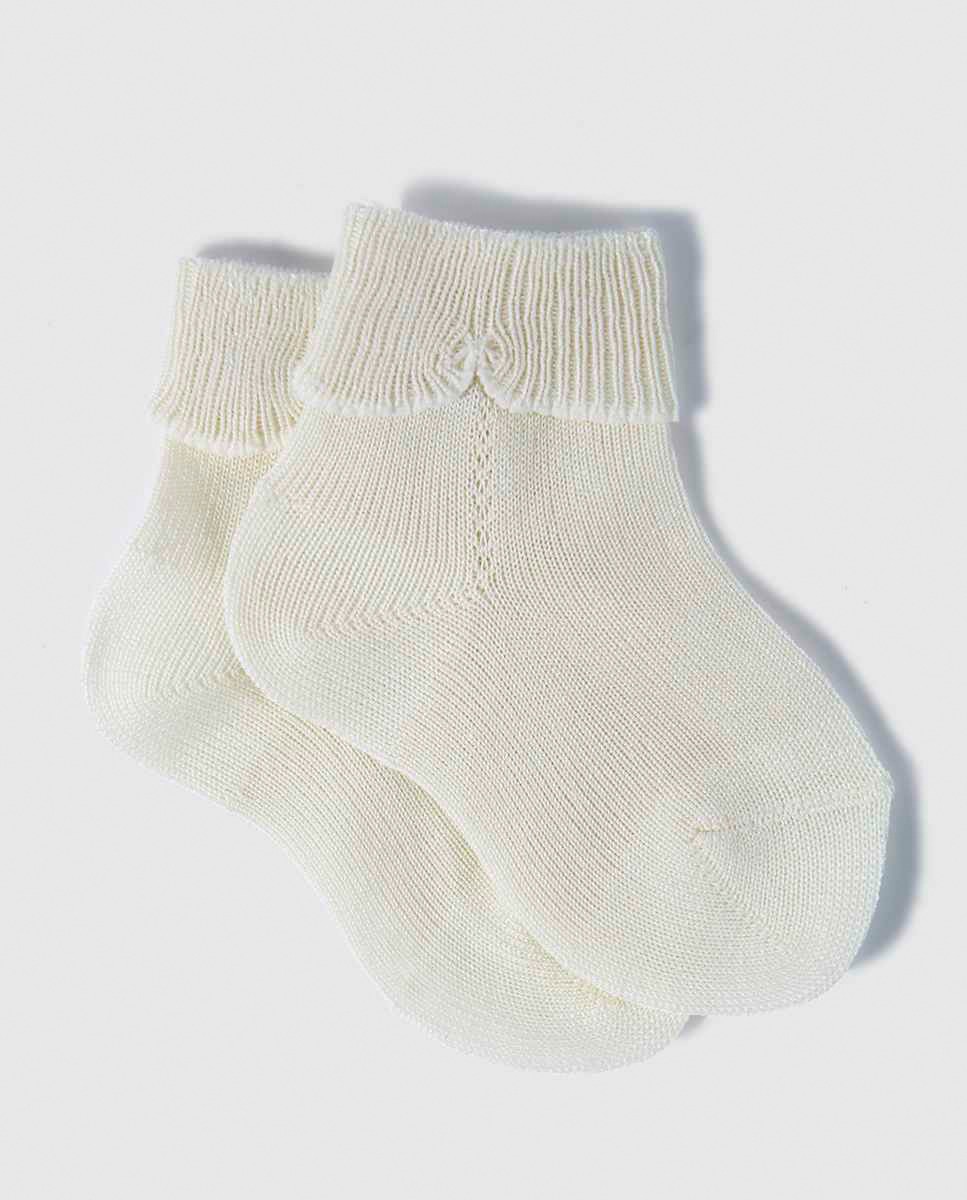 Calcetines de bebe Condor - Crema Crema-1