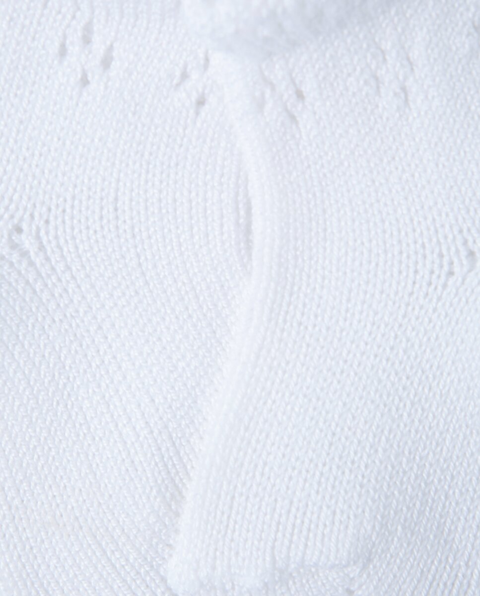 Calcetines de bebé niño Condor calado - Blanco Blanco-2