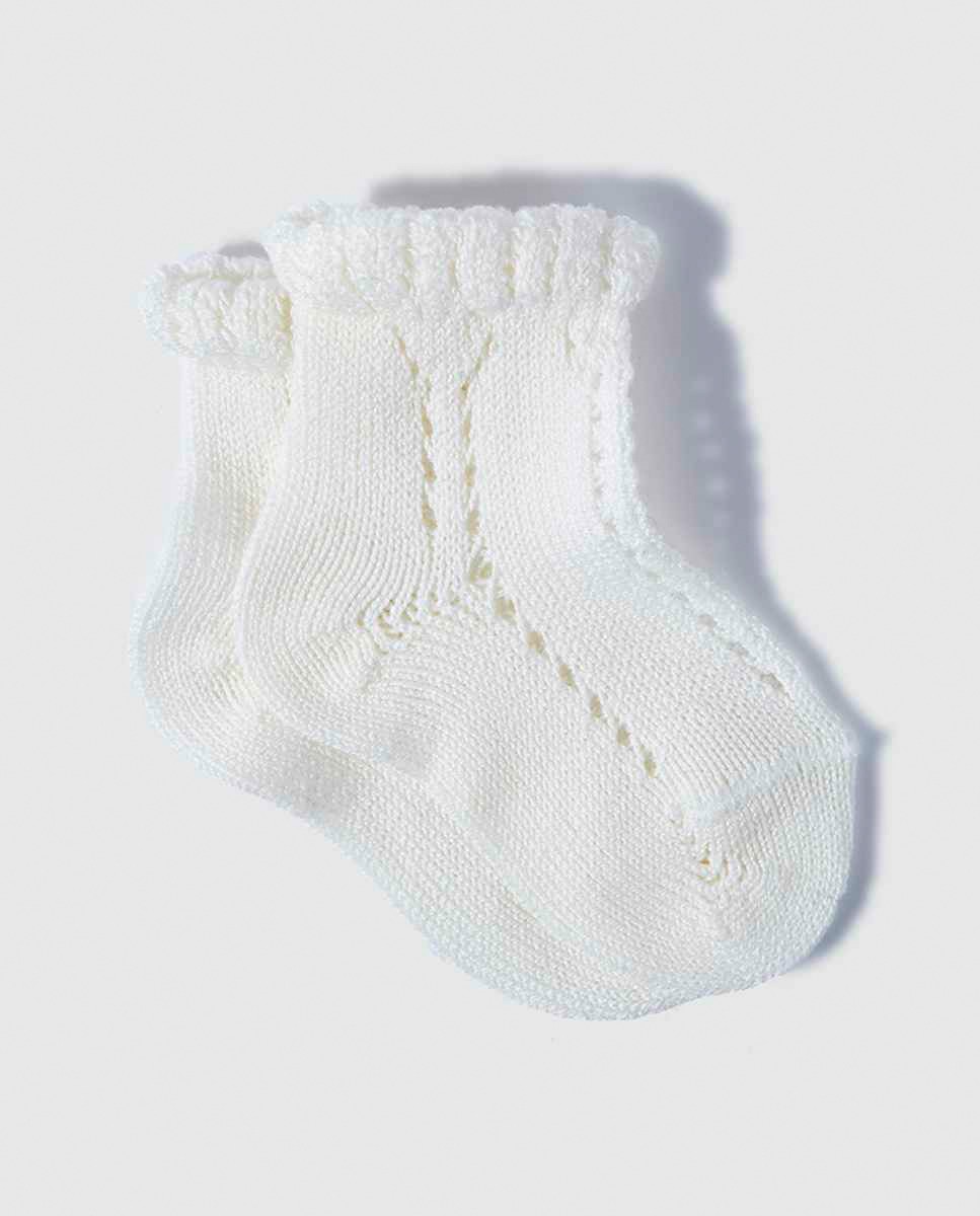 Calcetines de bebé niño Condor - Crema Crema-1