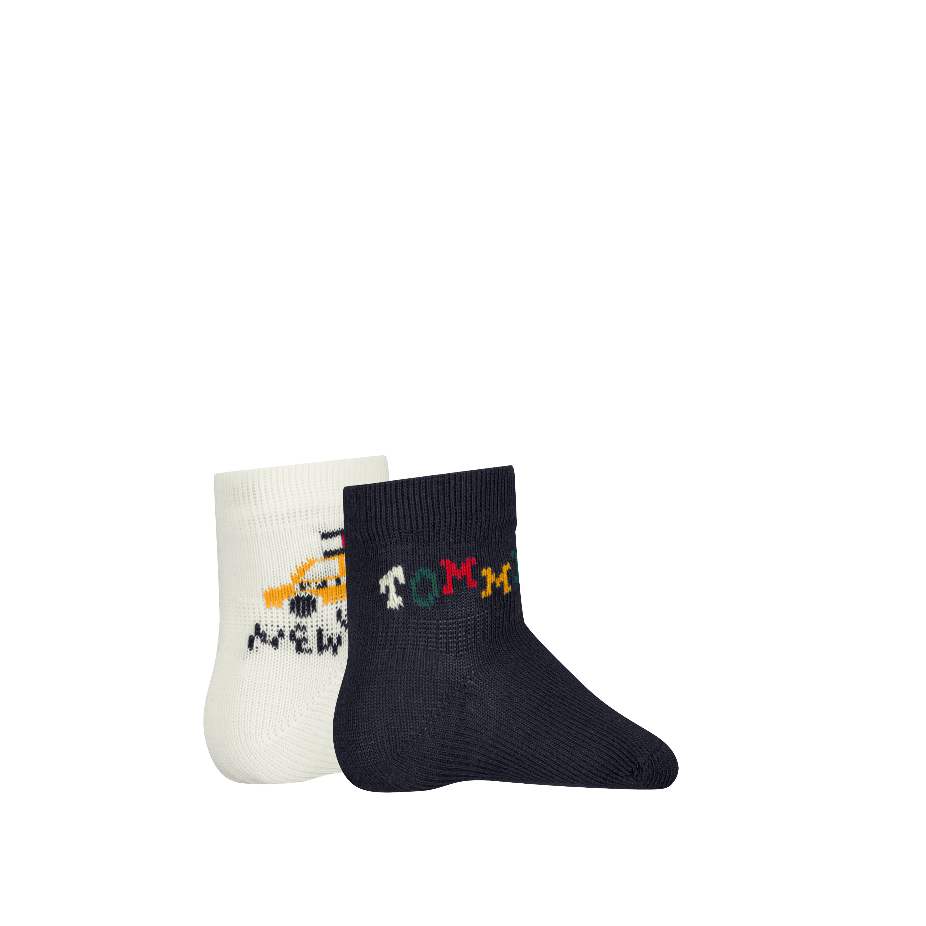 Meias Clássicas de Bebé (Pack de 2 Pares) Multicolor-2