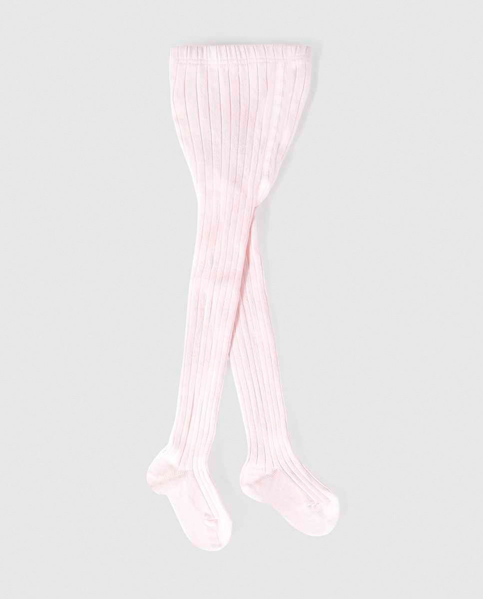 Leotardos canalé - Condor - Rosa Rosa-1