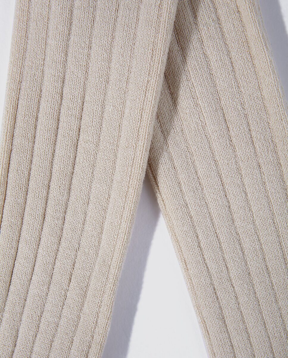 Leotardos de bebé niña Condor - Beige Beige-2