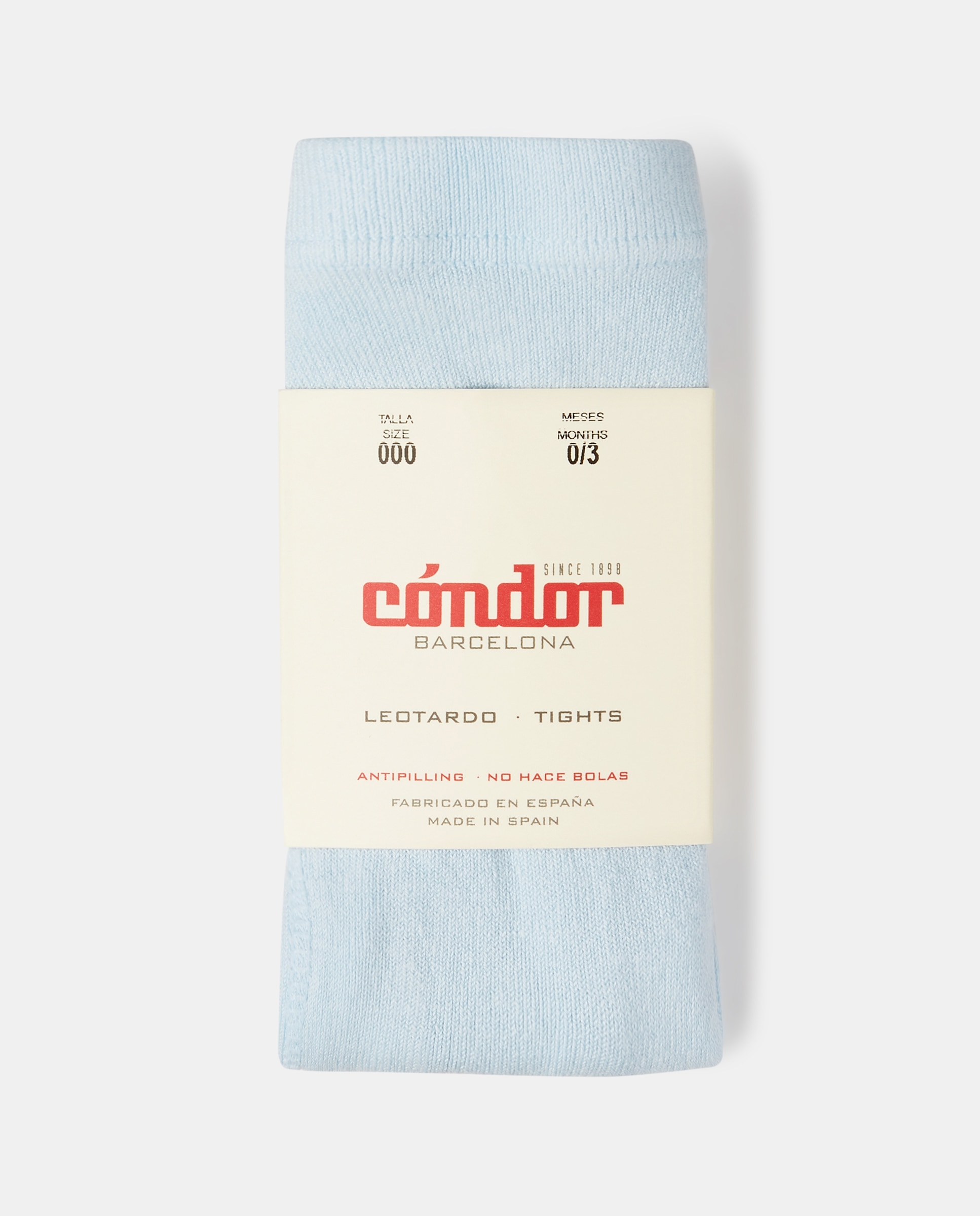 Leotardos de niña Condor Azul-bebé-2