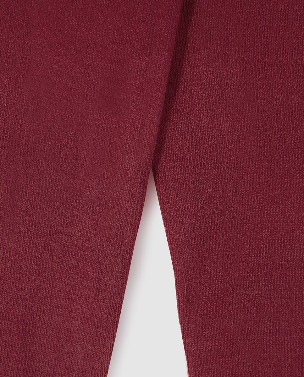 Collants de bebé menina Condor Grená-2