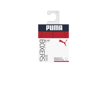 Boys Everyday Basic Boxers 2P Puma Azul-3