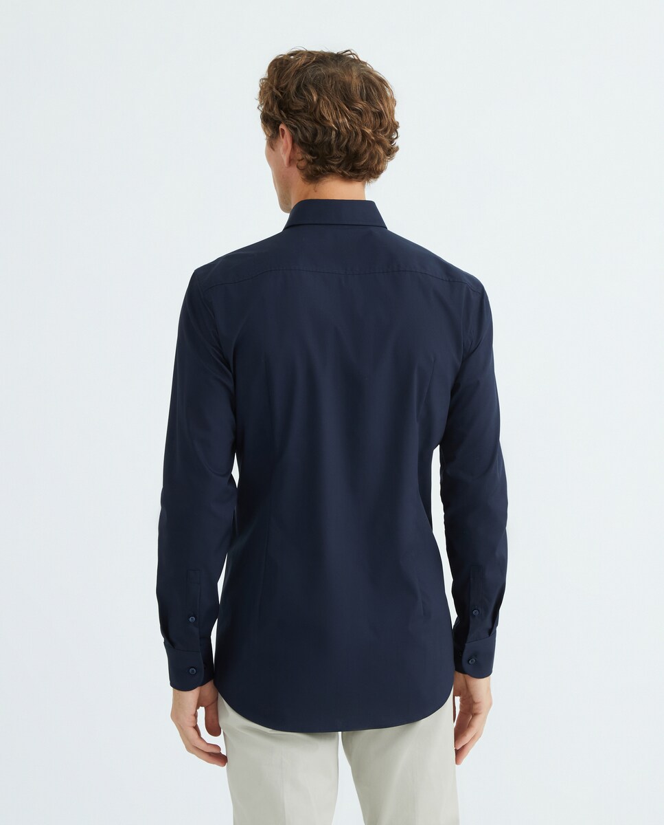 Camisa de Manga Comprida Azul-celeste-3