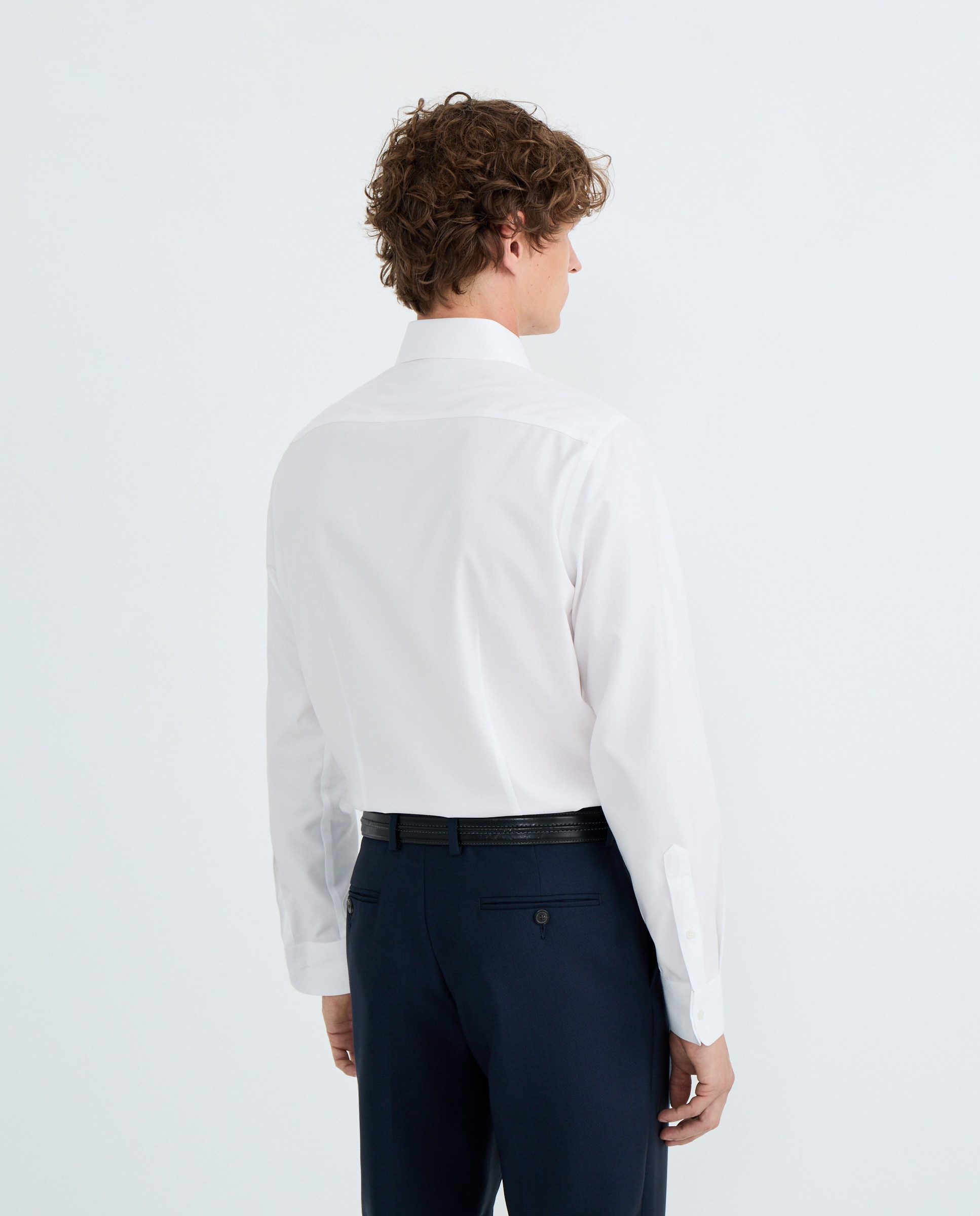 Camisa Non Iron Branco-3