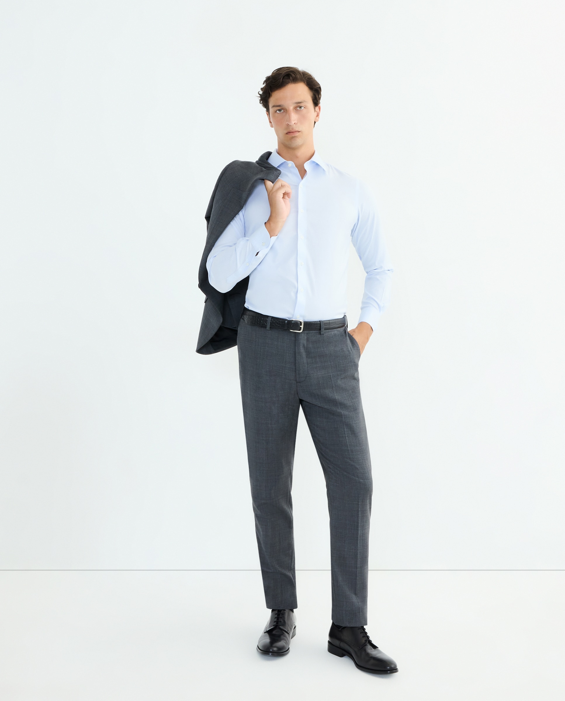 Camisa Non Iron Azul-claro-2