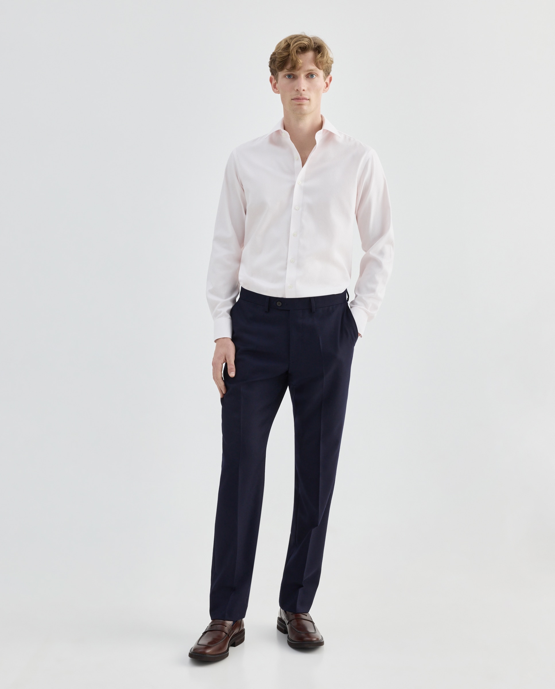 Camisa Non Iron Rosa-2