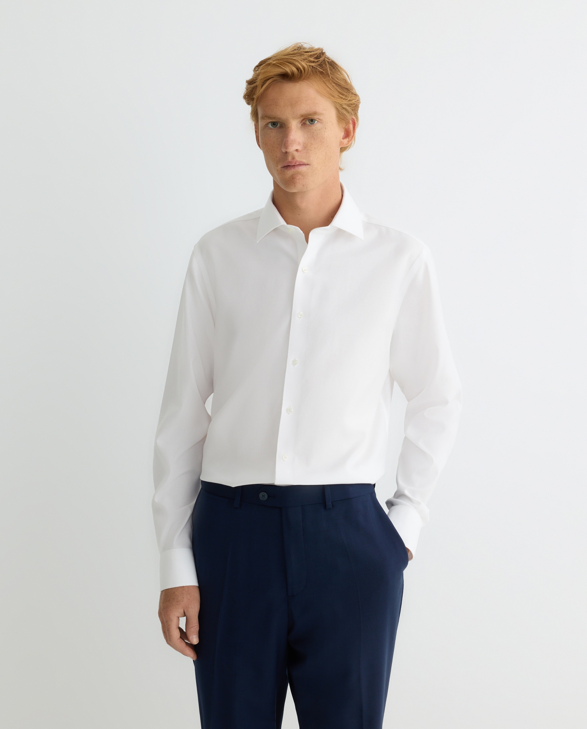 Camisa Non Iron Branco-2
