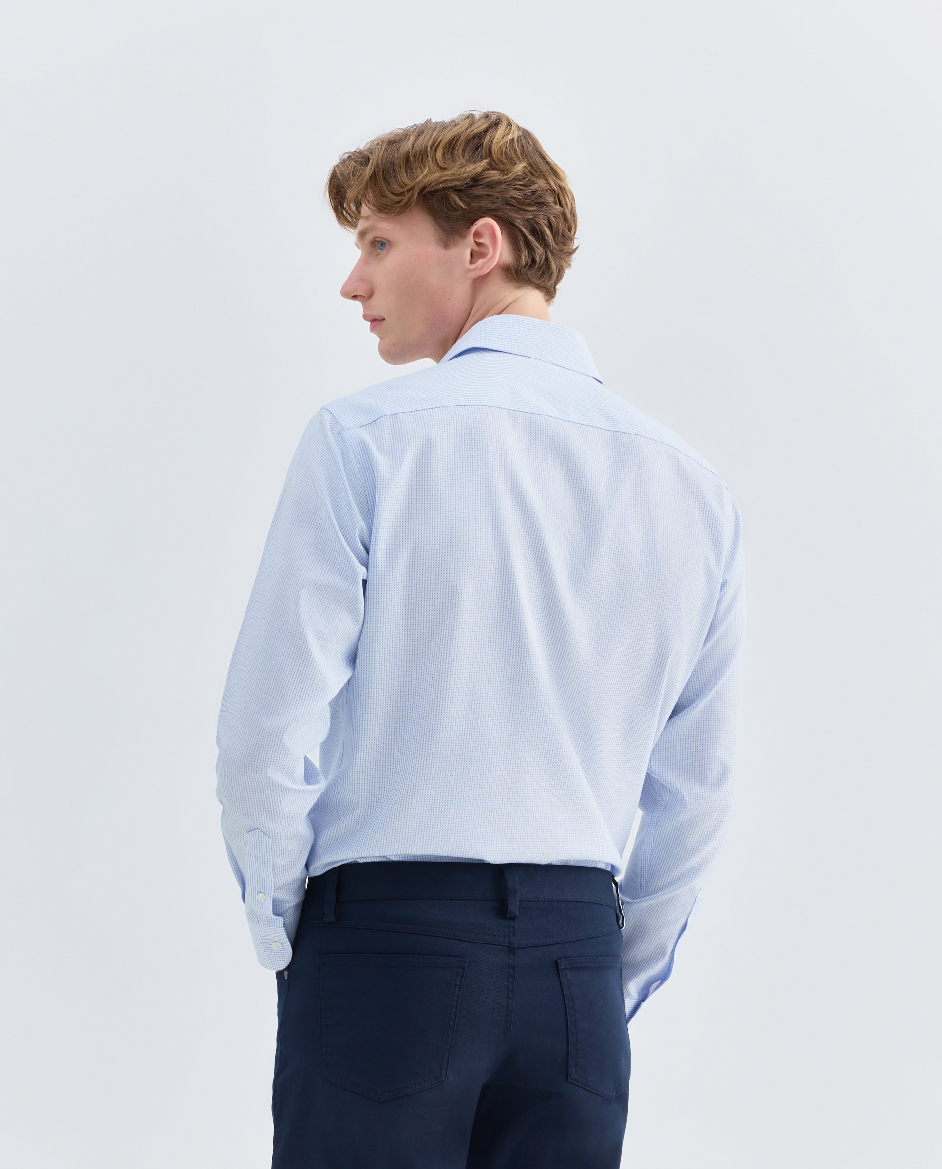 Camisa Non Iron Azul-claro-3