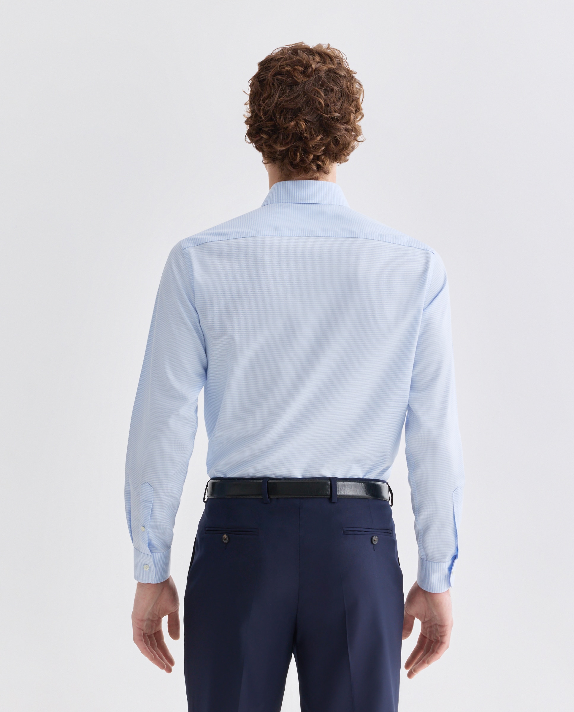 Camisa Non Iron Azul-claro-2