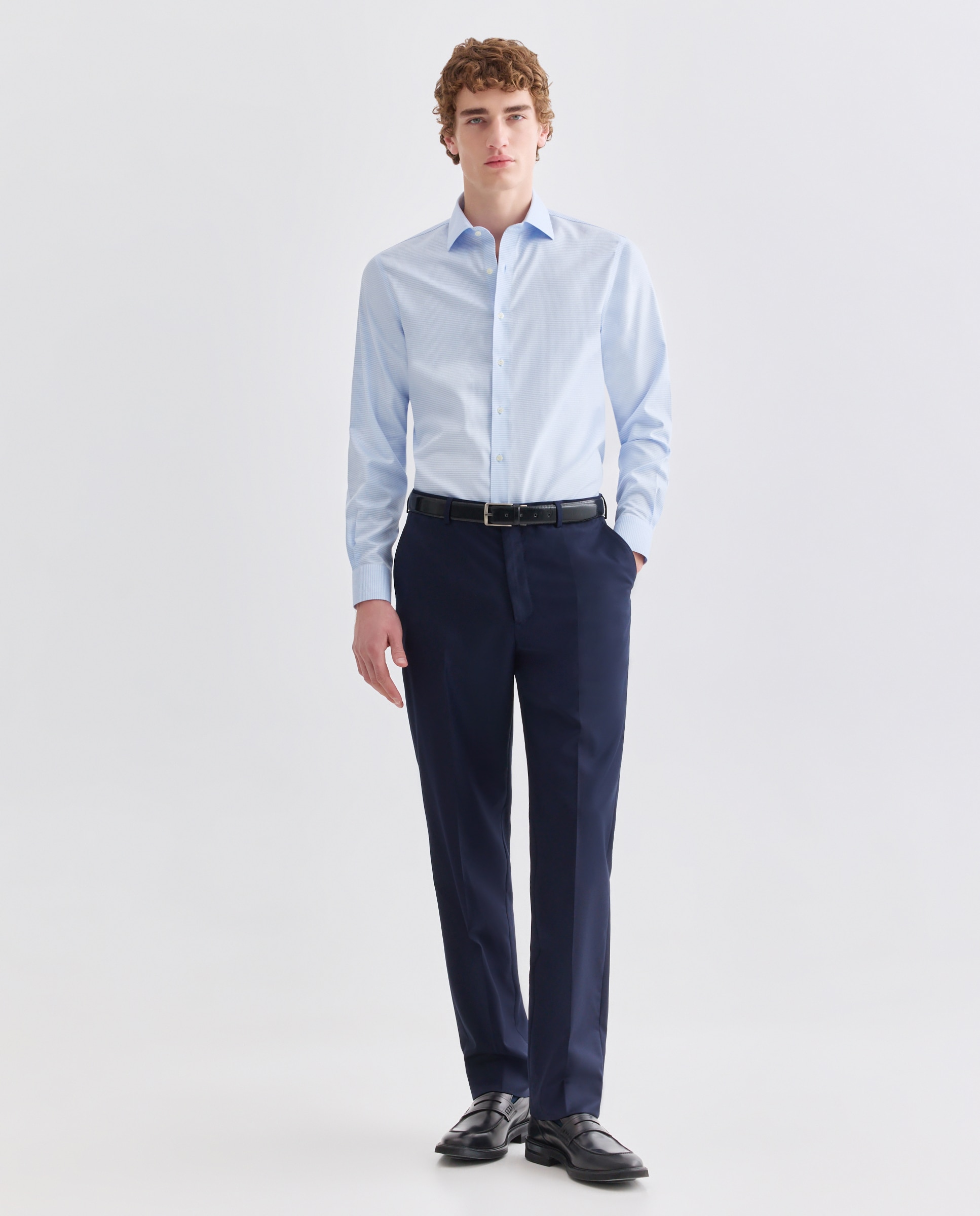 Camisa Non Iron Azul-claro-3