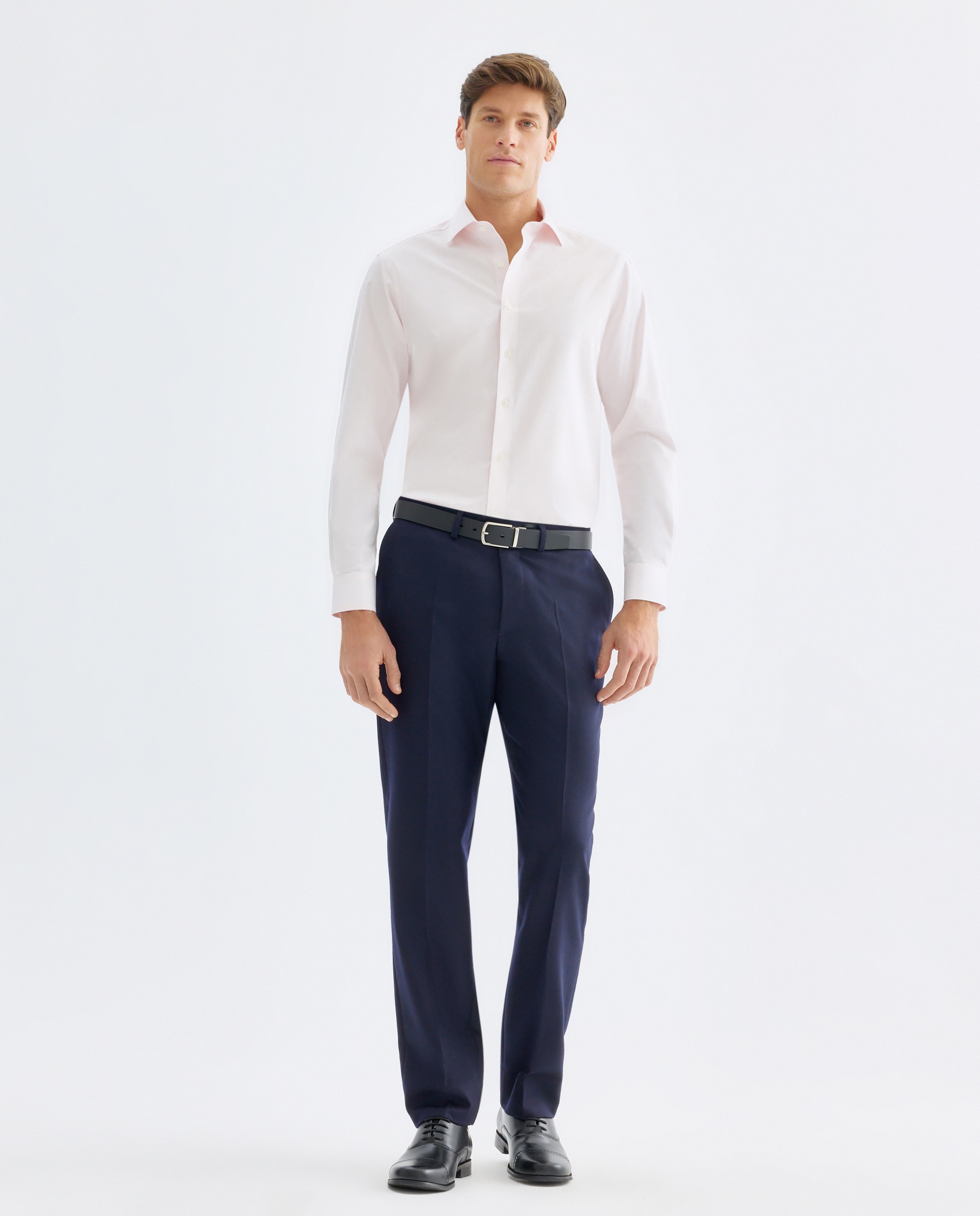 Camisa Non Iron Rosa-2